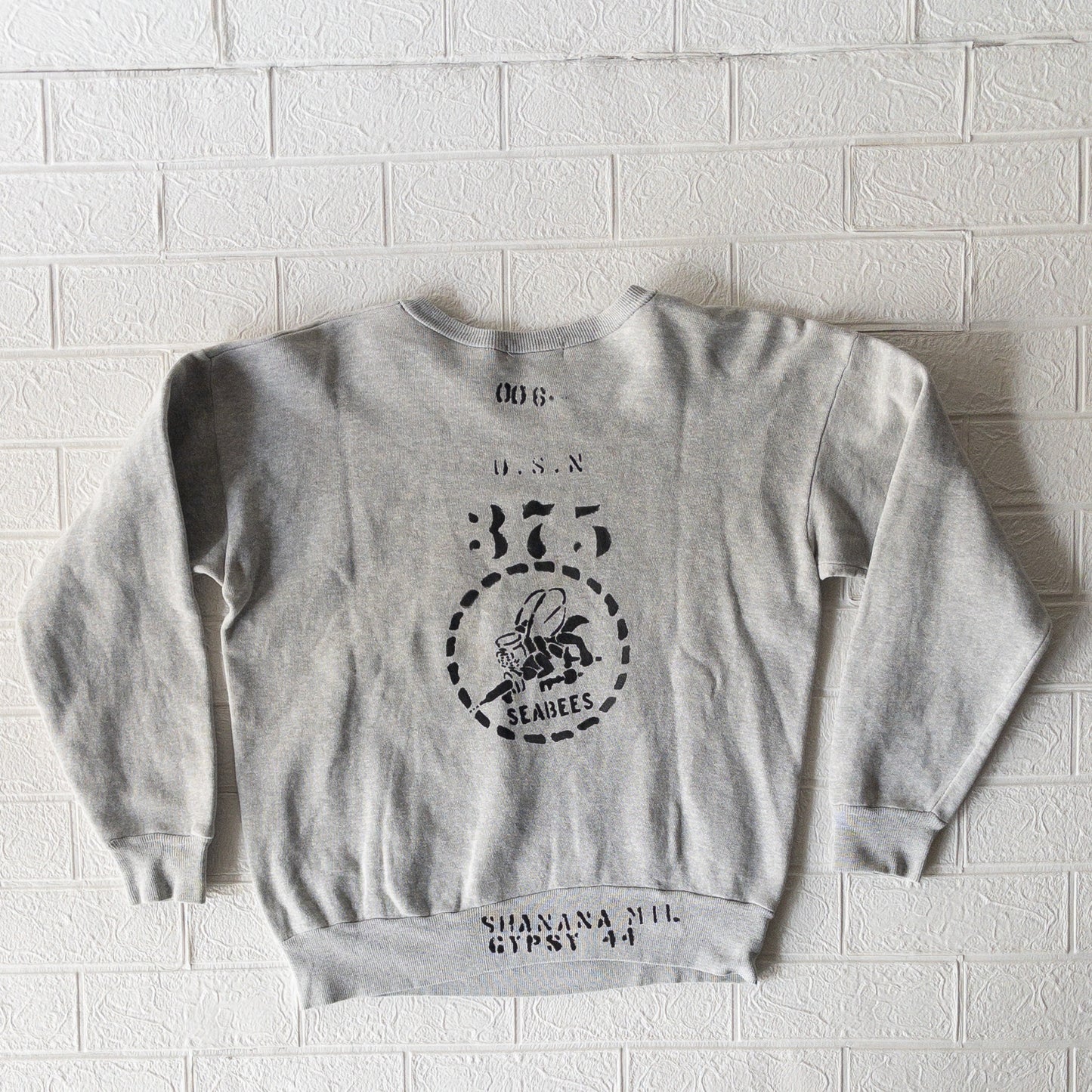 SHANANAMIL GYPSY USN PINUP HAND DRAWN VINTAGE SWEAT SHIRTS LIMITED EDITION 006