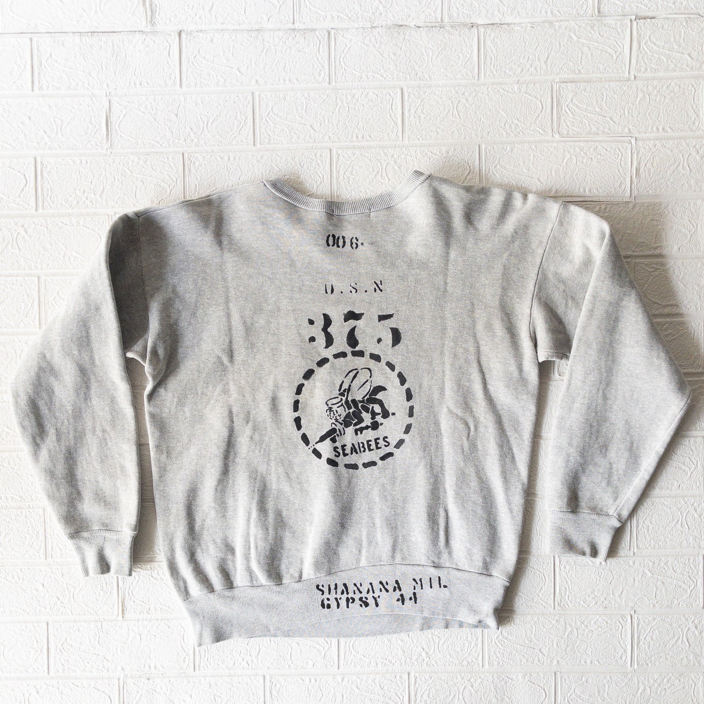 SHANANAMIL GYPSY USN PINUP HAND DRAWN VINTAGE SWEAT SHIRTS LIMITED EDITION 006