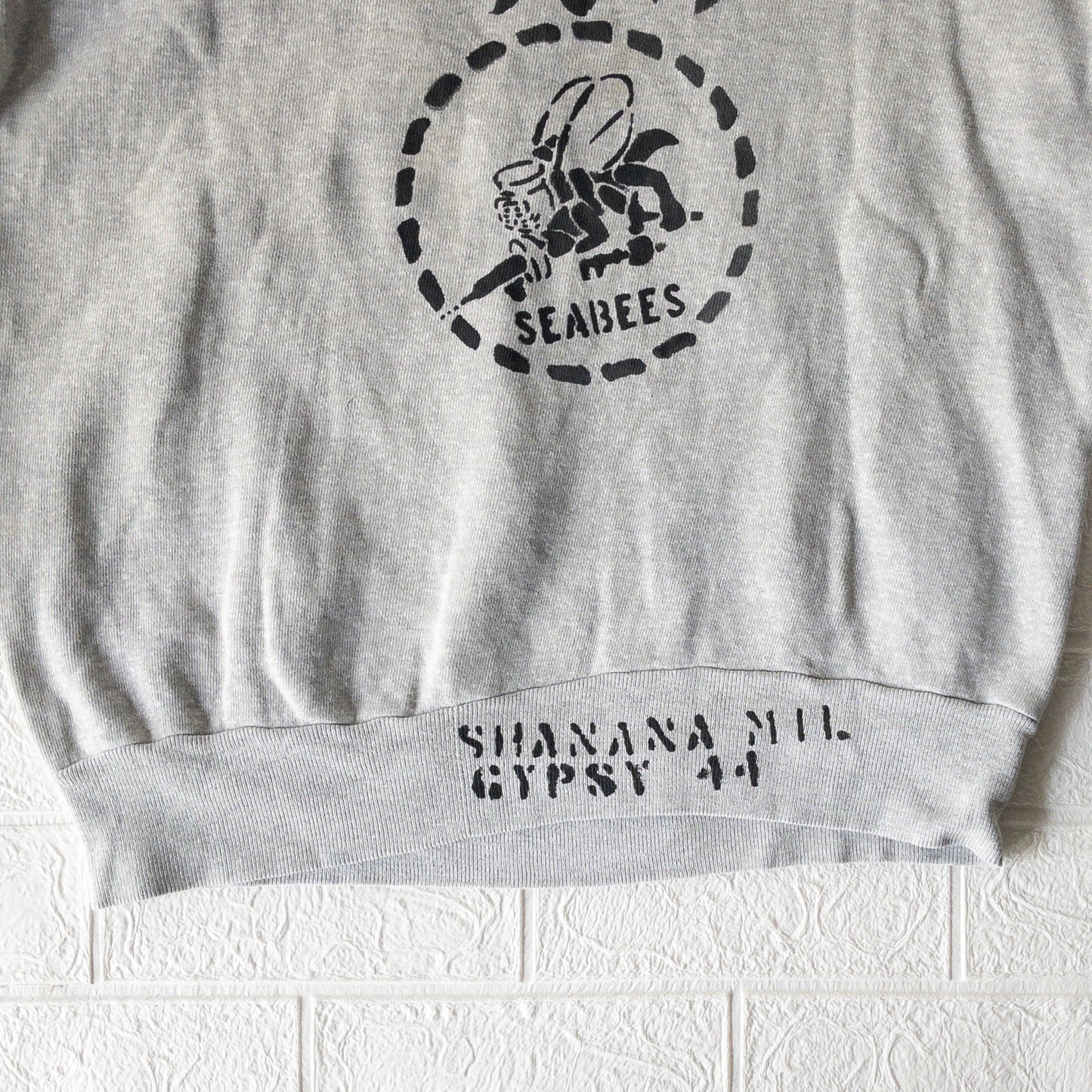 SHANANAMIL GYPSY USN PINUP HAND DRAWN VINTAGE SWEAT SHIRTS LIMITED EDITION 006