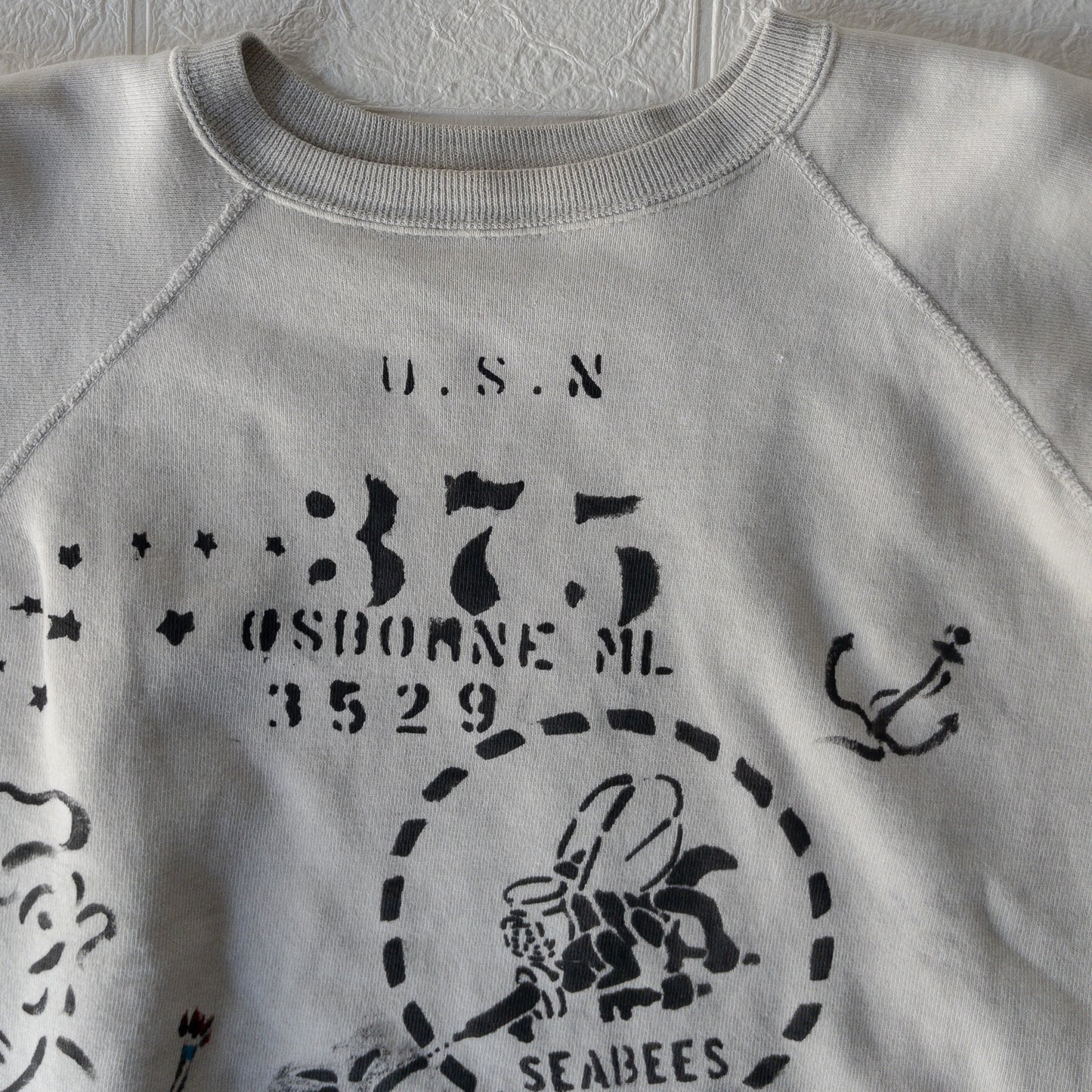 SHANANAMIL GYPSY USN PINUP HAND DRAWN VINTAGE SWEAT SHIRTS LIMITED EDITION 003