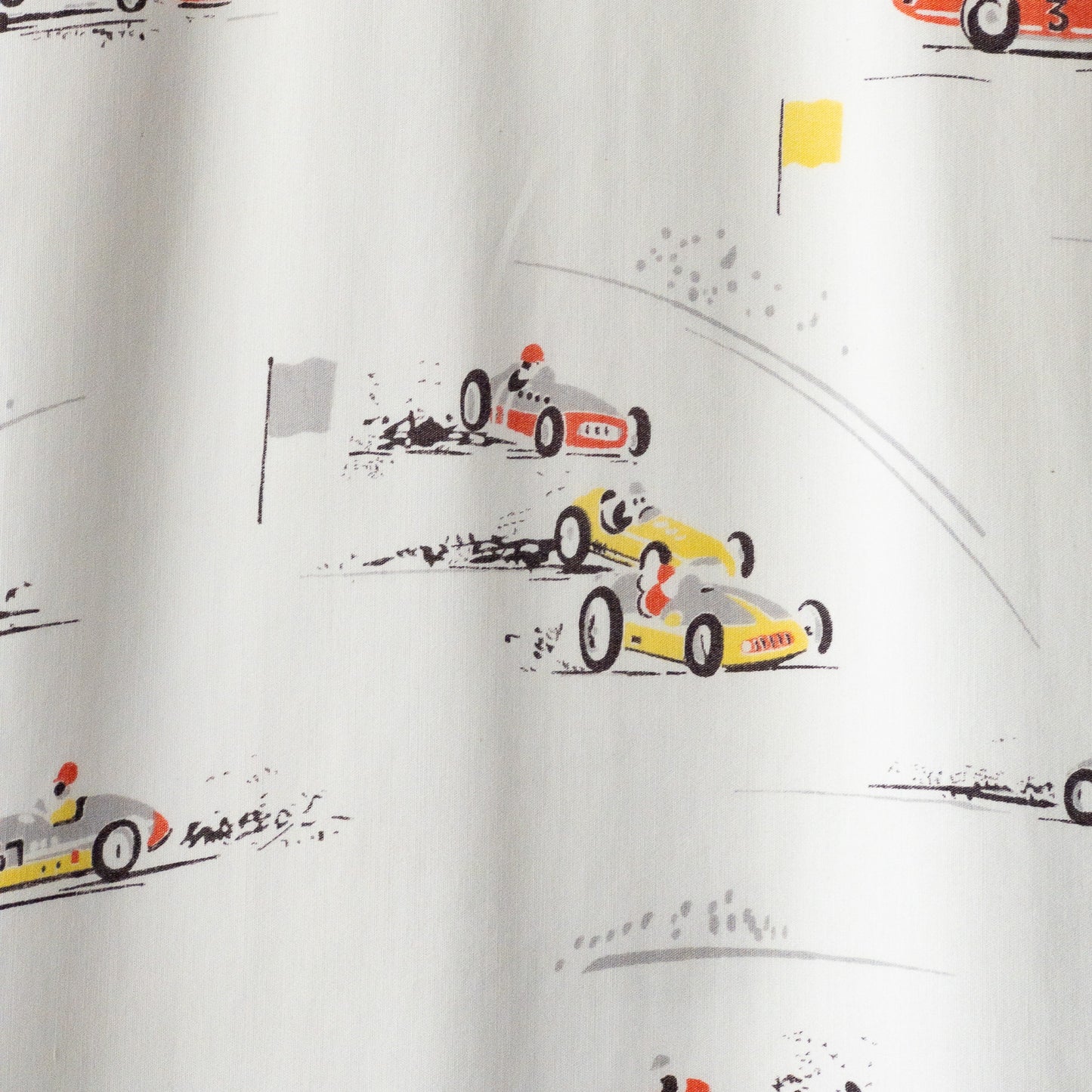 THE SPEEDWAY BY CISCO RAYON LONGSLEEVE SHIRTS 1950'S VINTAGE