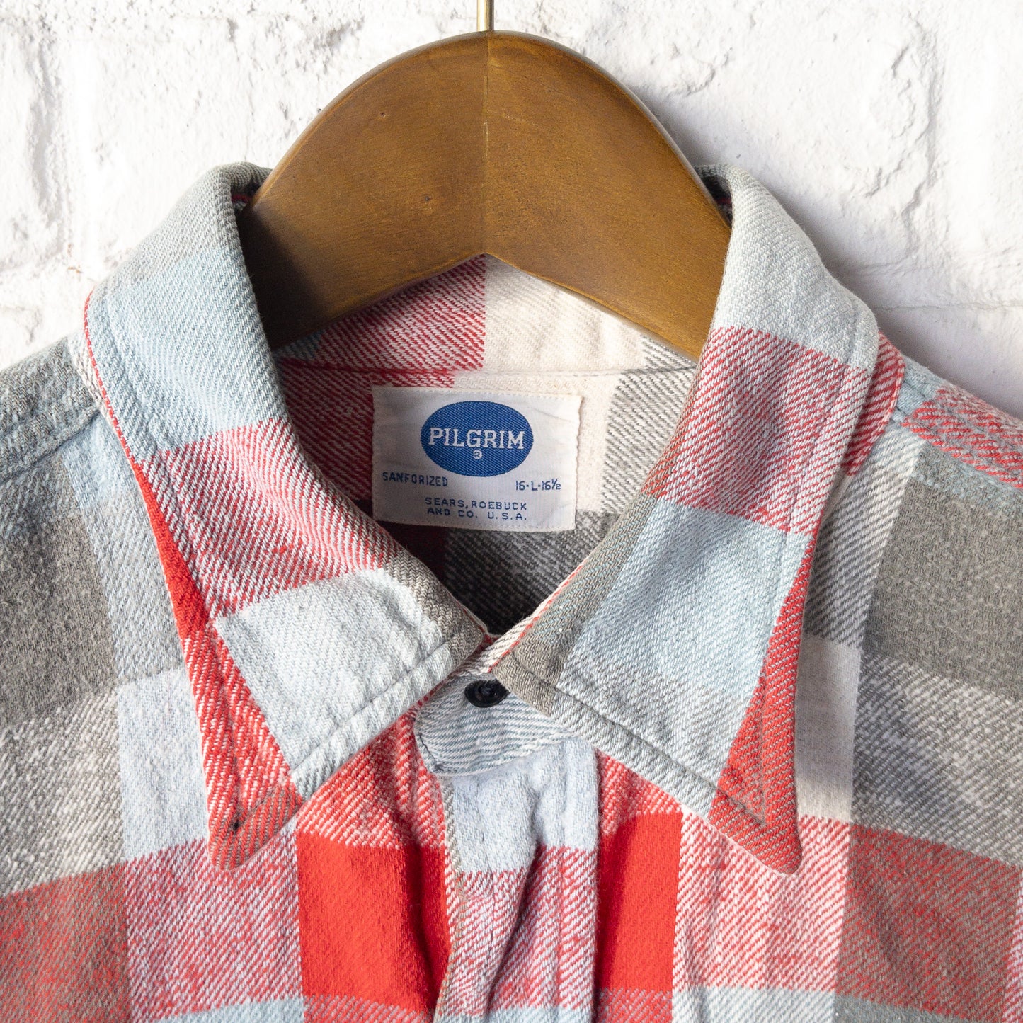 PILGRIM HEAVY FLANNEL SHIRTS PAINTED VINTAGE 50-60s