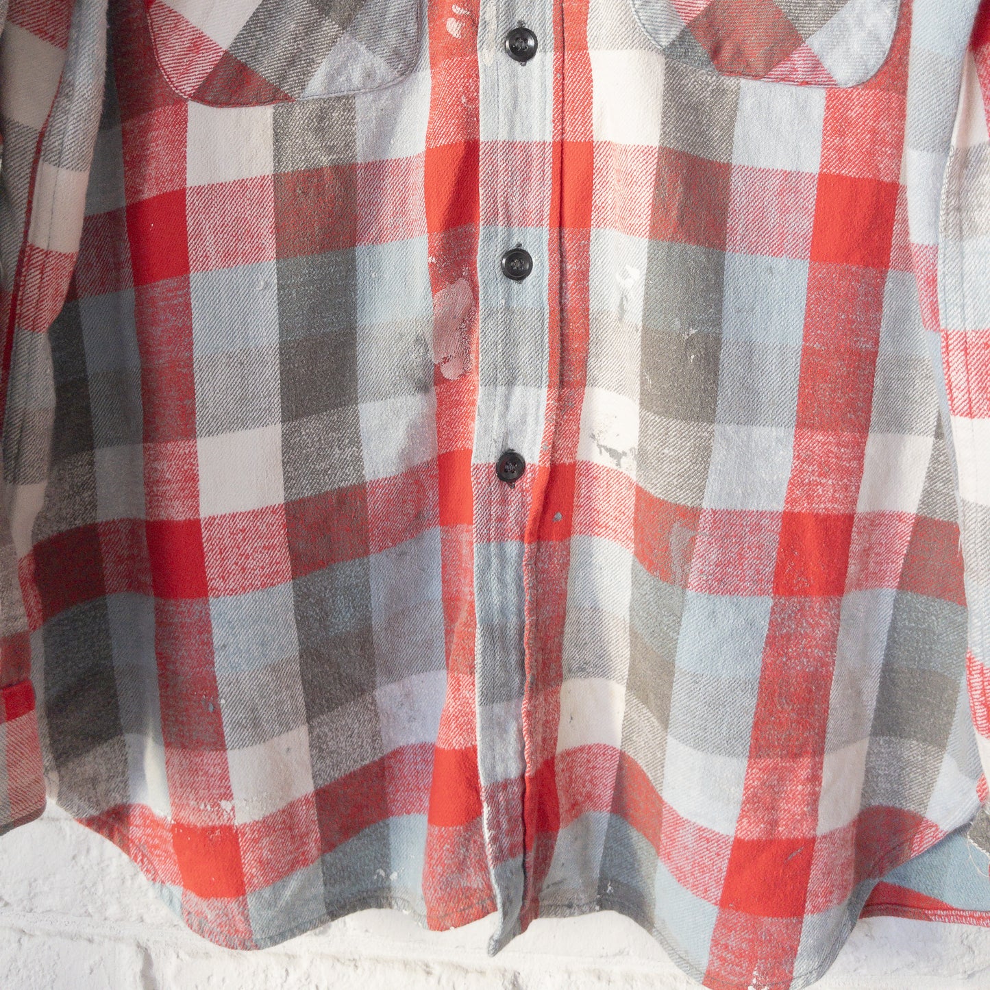 PILGRIM HEAVY FLANNEL SHIRTS PAINTED VINTAGE 50-60s