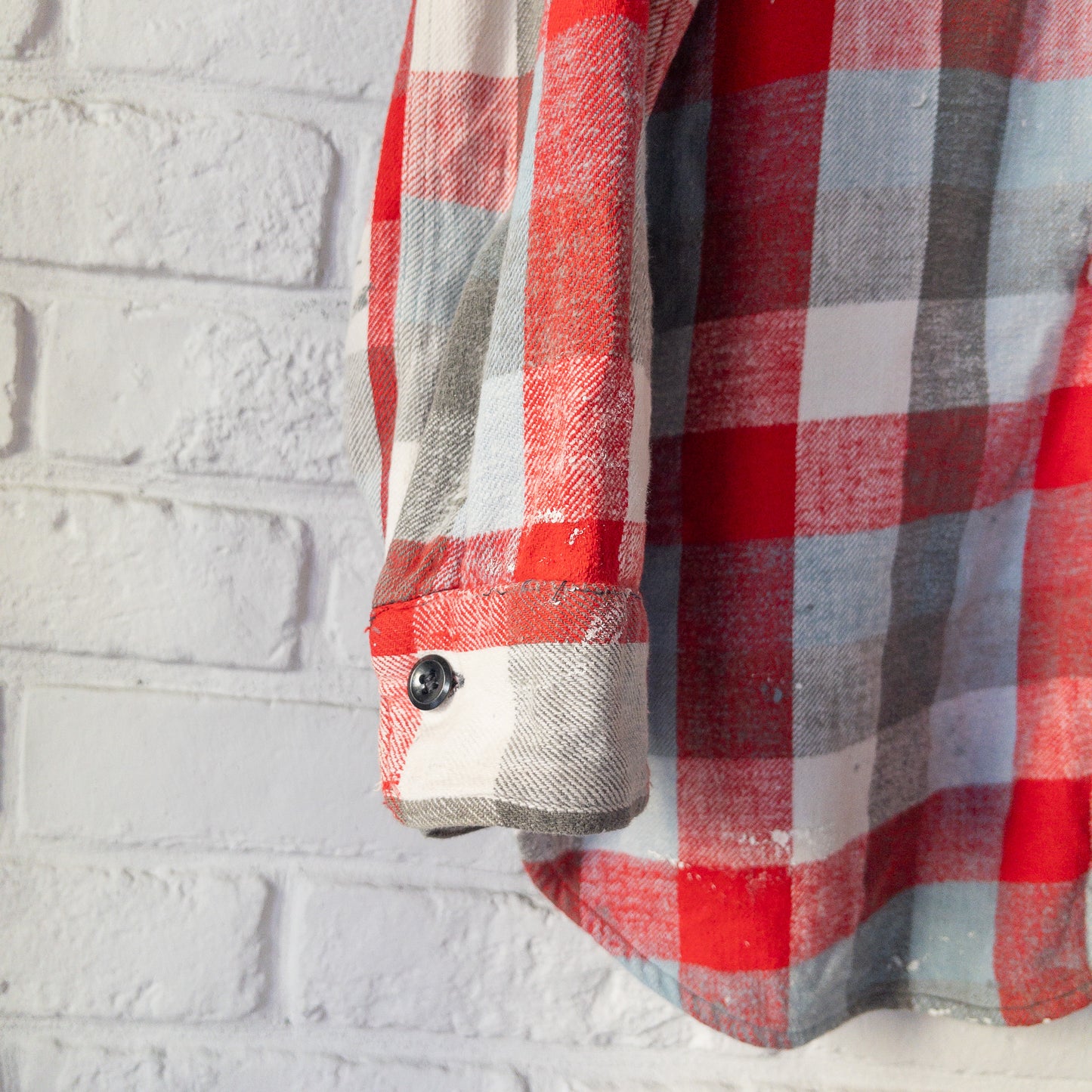 PILGRIM HEAVY FLANNEL SHIRTS PAINTED VINTAGE 50-60s