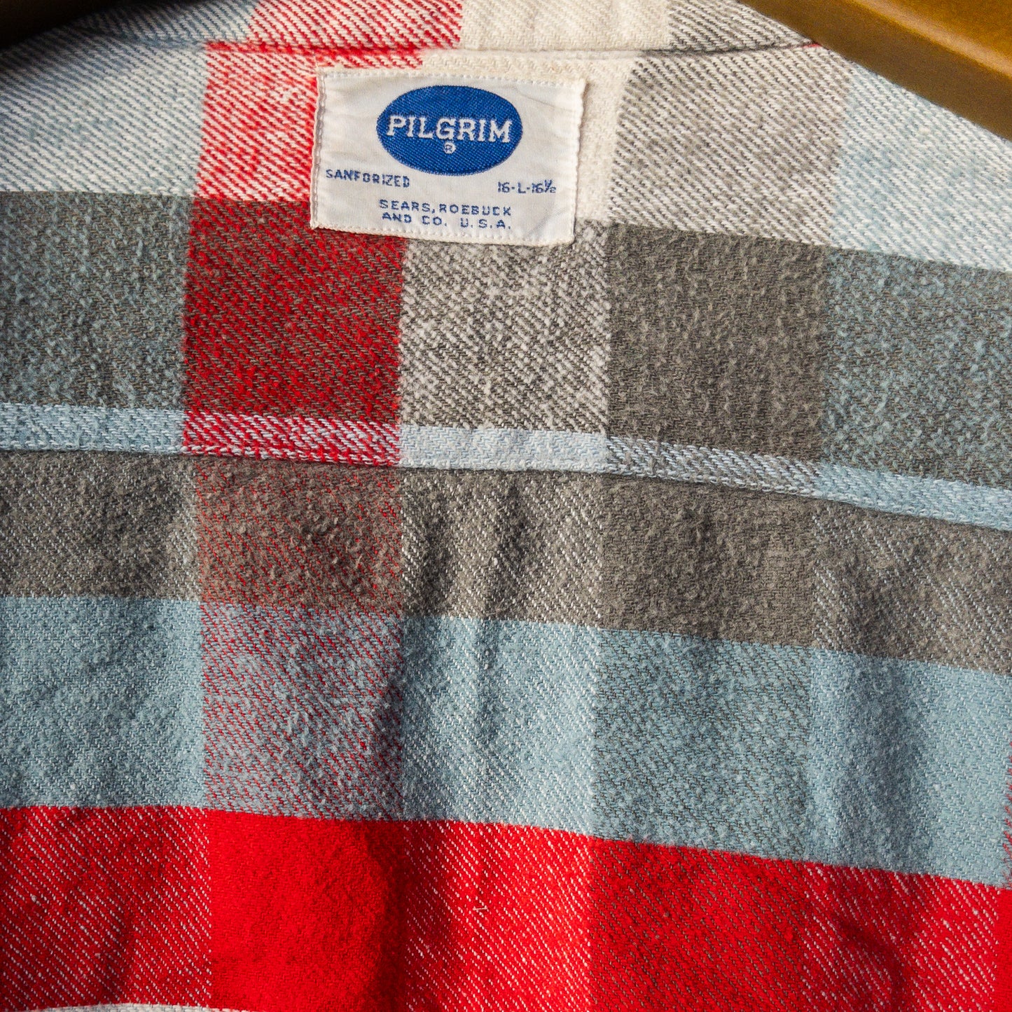 PILGRIM HEAVY FLANNEL SHIRTS PAINTED VINTAGE 50-60s