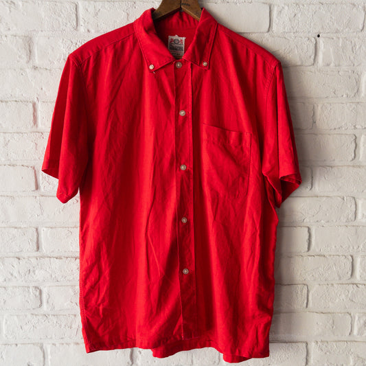 CAMPUS SOLID COLOR B.D. SHIRTS 50'S VINTAGE