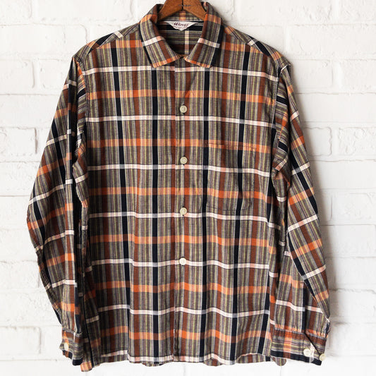 WINGS OPEN COLOR BOX STYLE LONG SLEEVESHIRTS 50'S VINTAGE