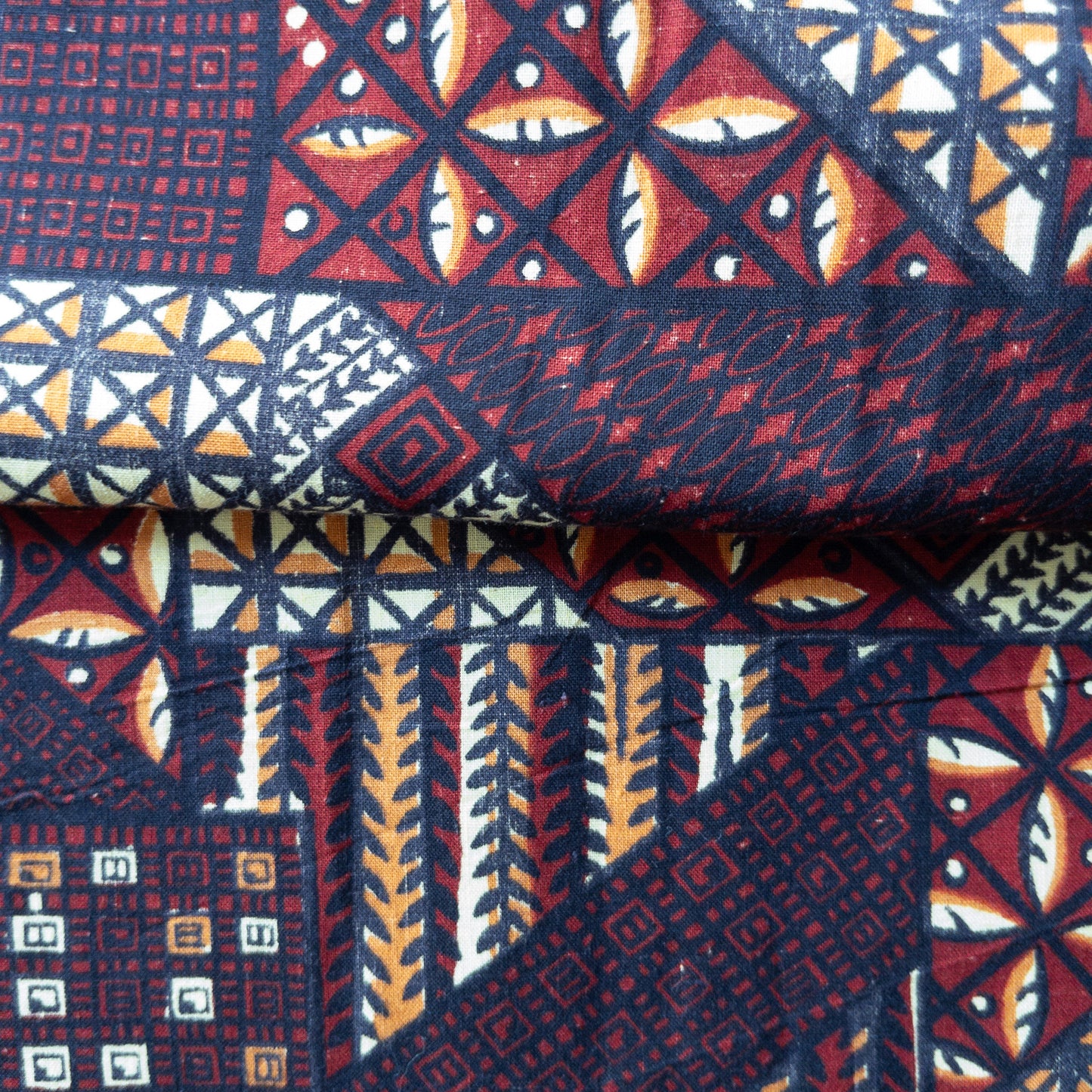 BLOCKS B.D. BATIK/FINE PETTERN PULLOVER SHIRTS 50-60'S VINTAGE