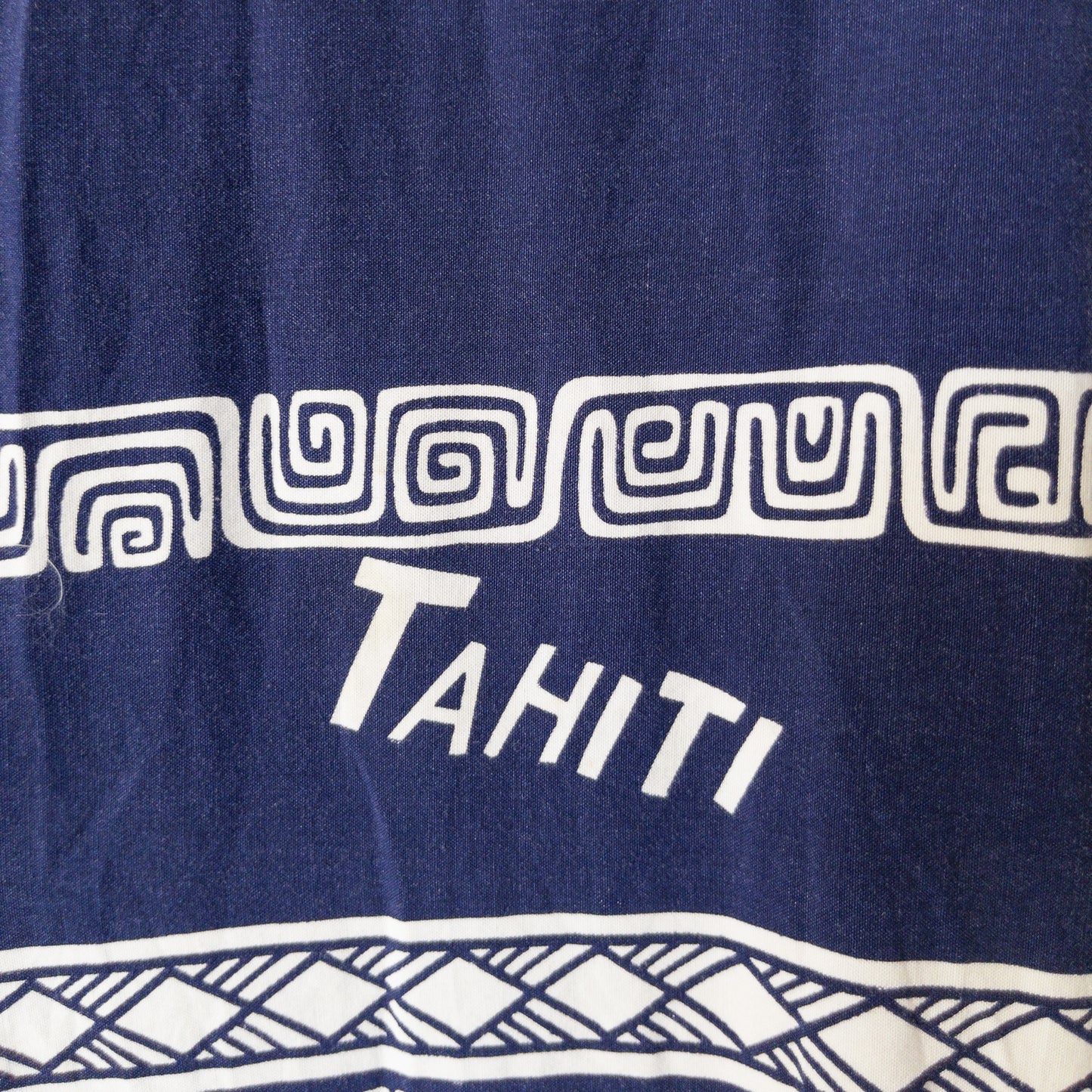 FELIX TAHITI POLINESIAN SAMOADYED INK PRINT SHIRTS VINTAGE 50'S