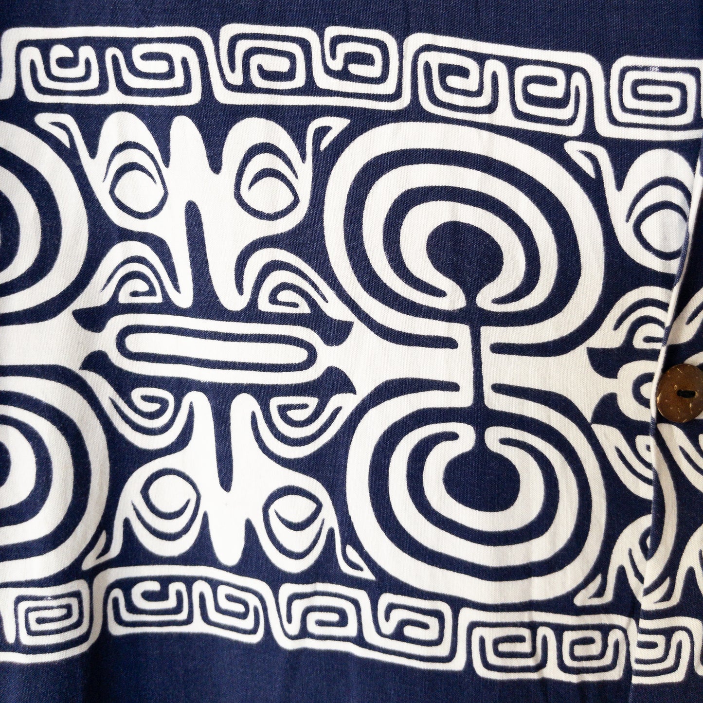 FELIX TAHITI POLINESIAN SAMOADYED INK PRINT SHIRTS VINTAGE 50'S