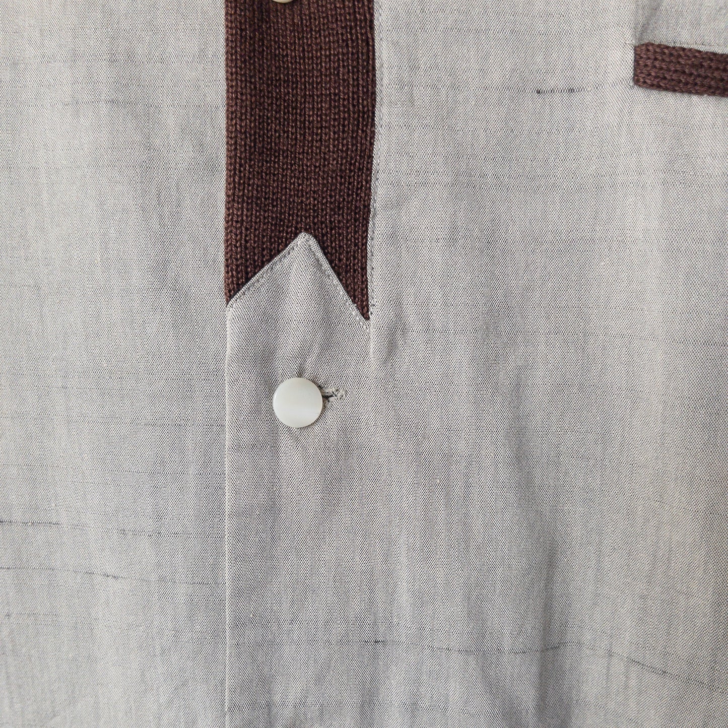 HAP GARMAN COTTON/SILK BOX RESORT SHIRTS VINTAGE 50'S