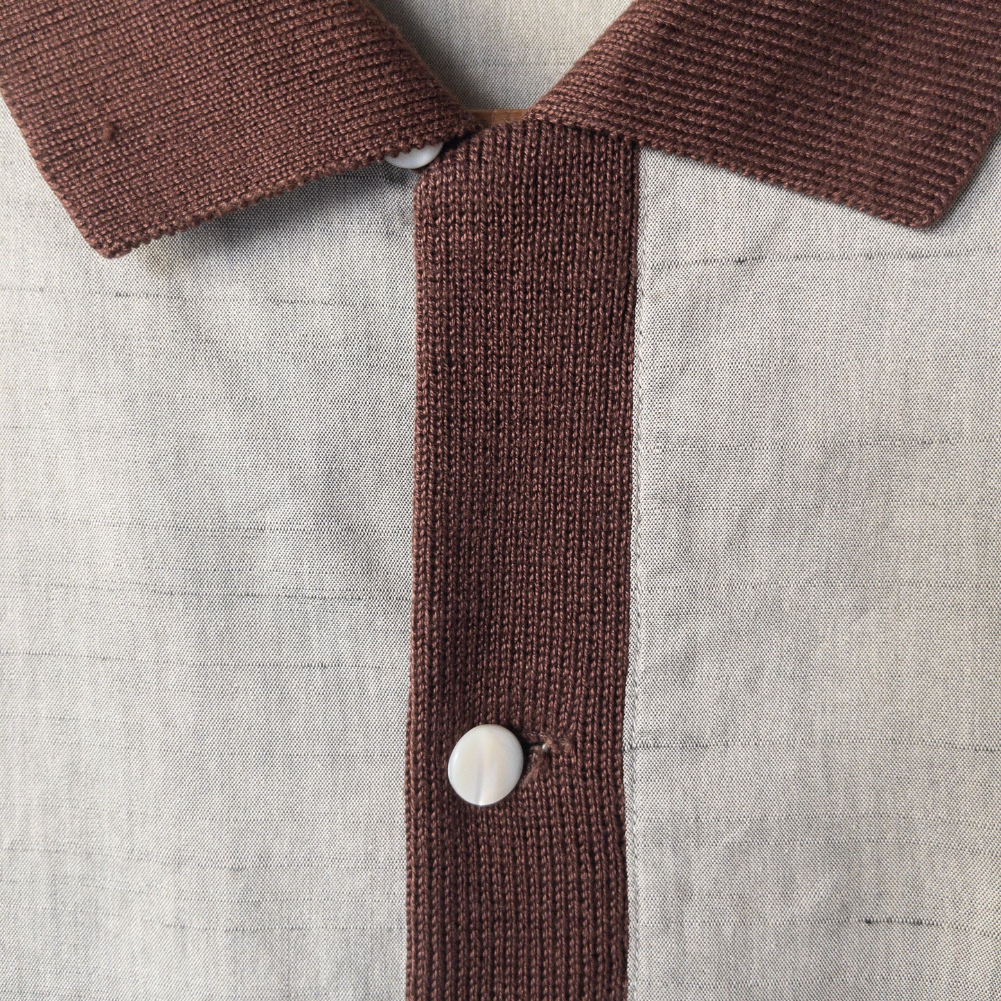 HAP GARMAN COTTON/SILK BOX RESORT SHIRTS VINTAGE 50'S