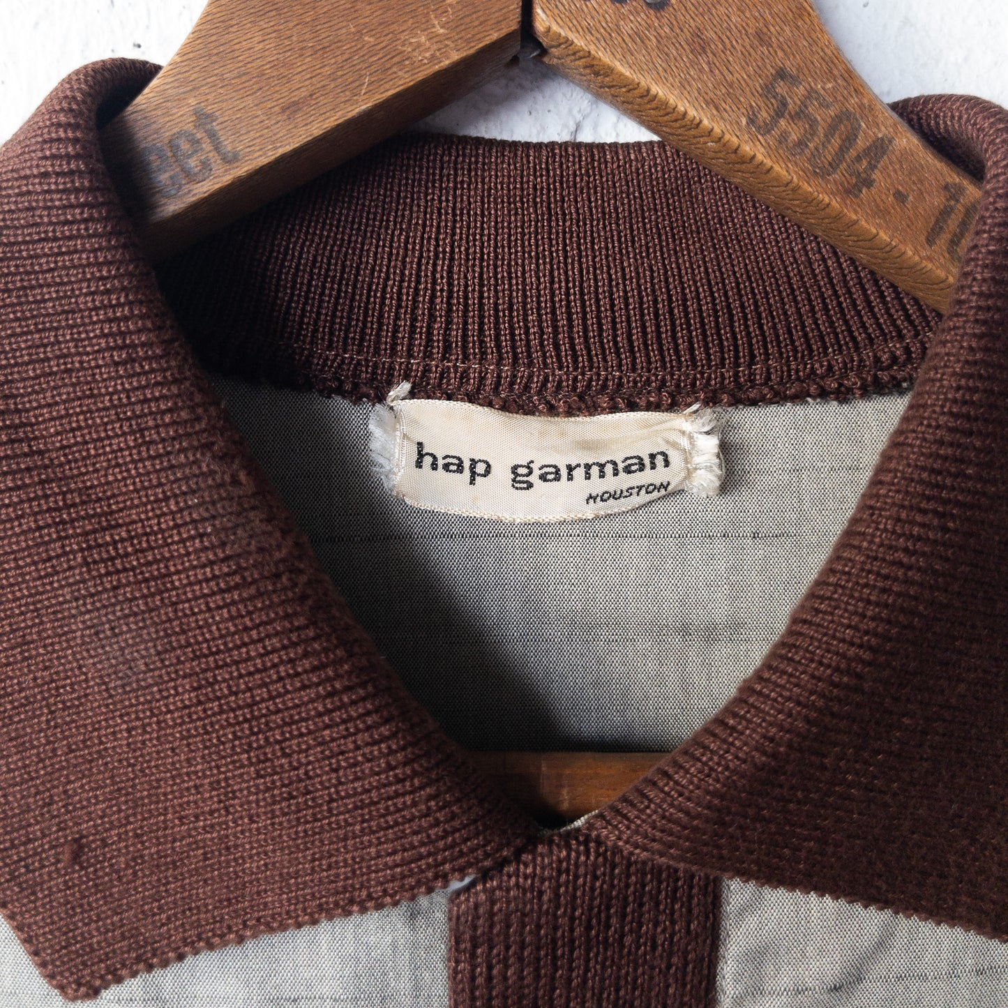 HAP GARMAN COTTON/SILK BOX RESORT SHIRTS VINTAGE 50'S