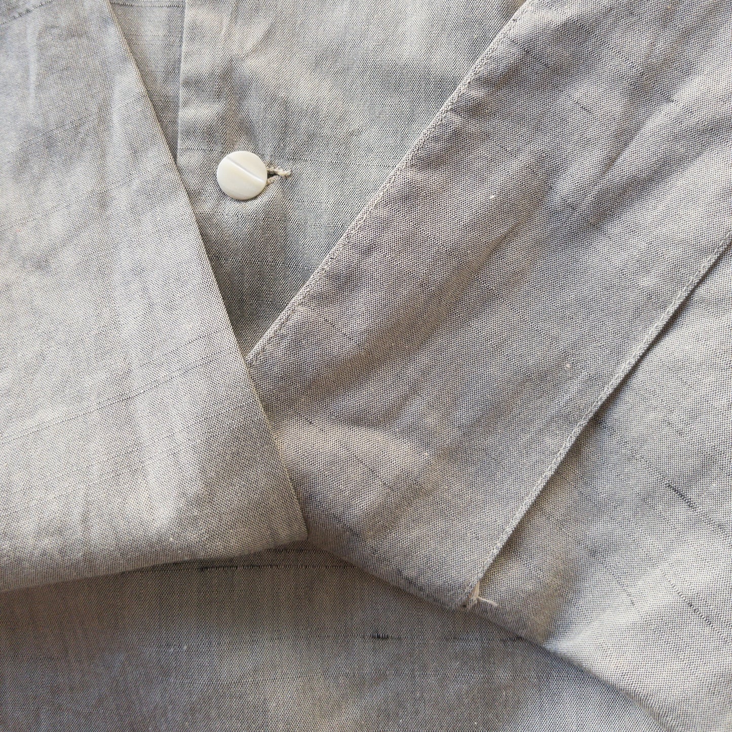 HAP GARMAN COTTON/SILK BOX RESORT SHIRTS VINTAGE 50'S