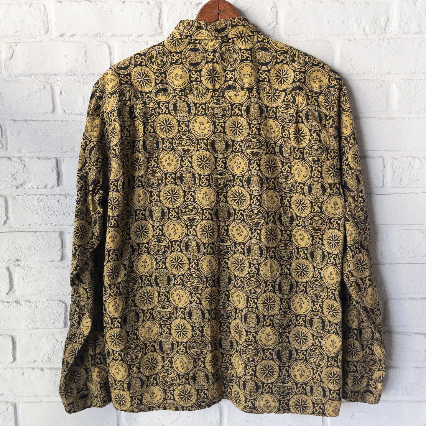 OLD KENTUCKY OPEN COLOR LONG SLEEVESHIRTS 50'S ALMOST DEAD STOCK