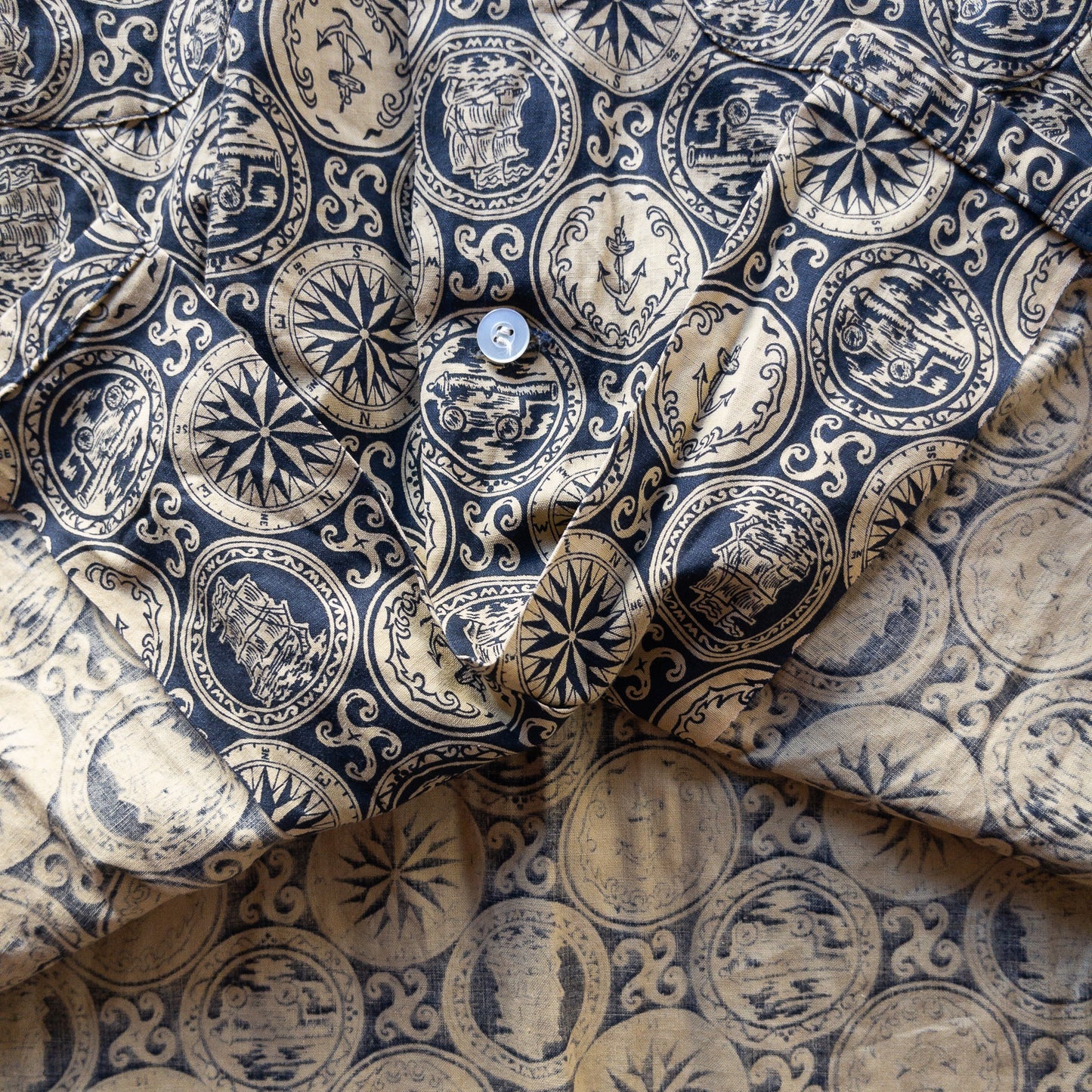OLD KENTUCKY OPEN COLOR LONG SLEEVESHIRTS 50'S ALMOST DEAD STOCK