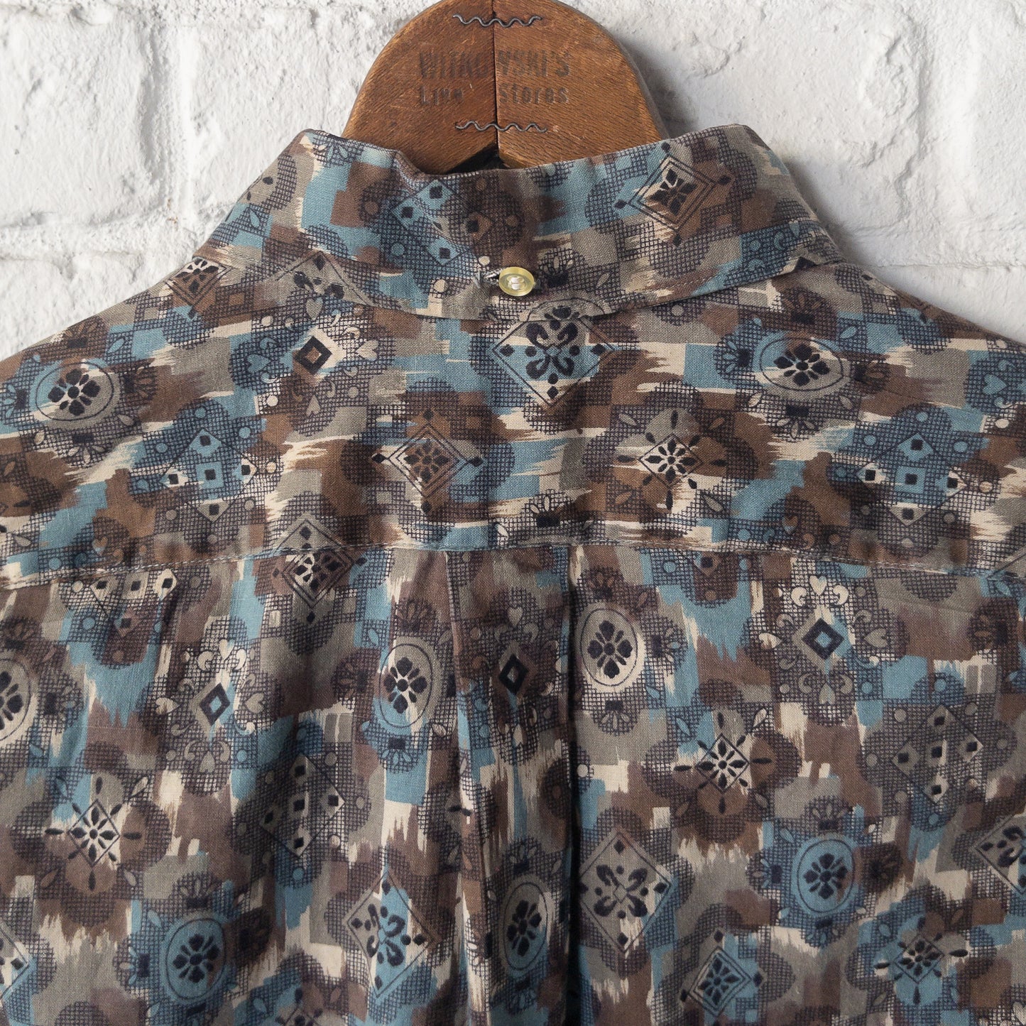 TOWNCRAFT PENNEY'S B.D. BATIK/FINE PETTERN PULLOVER SHIRTS 50-60'S VINTAGE