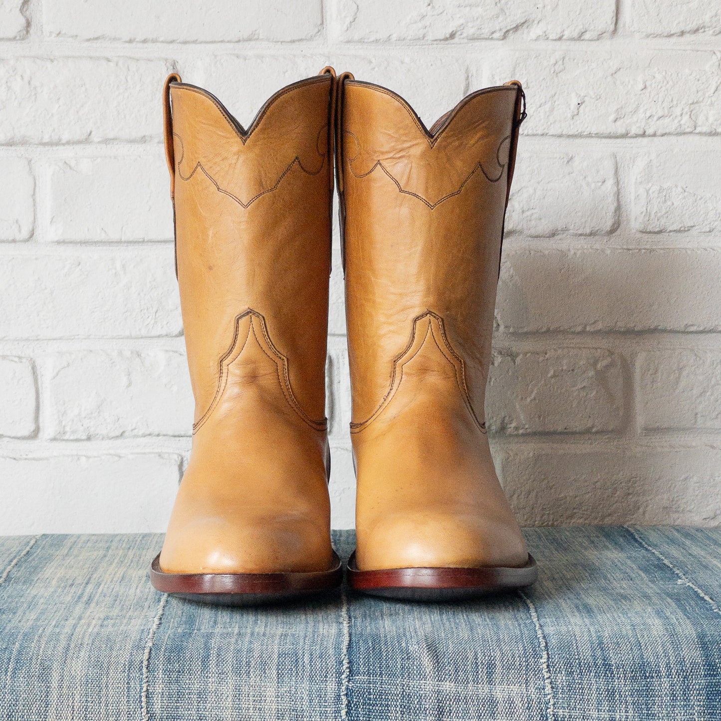 BLACK JACK BASIC ROPER BOOTS RANCH HAND HONEY
