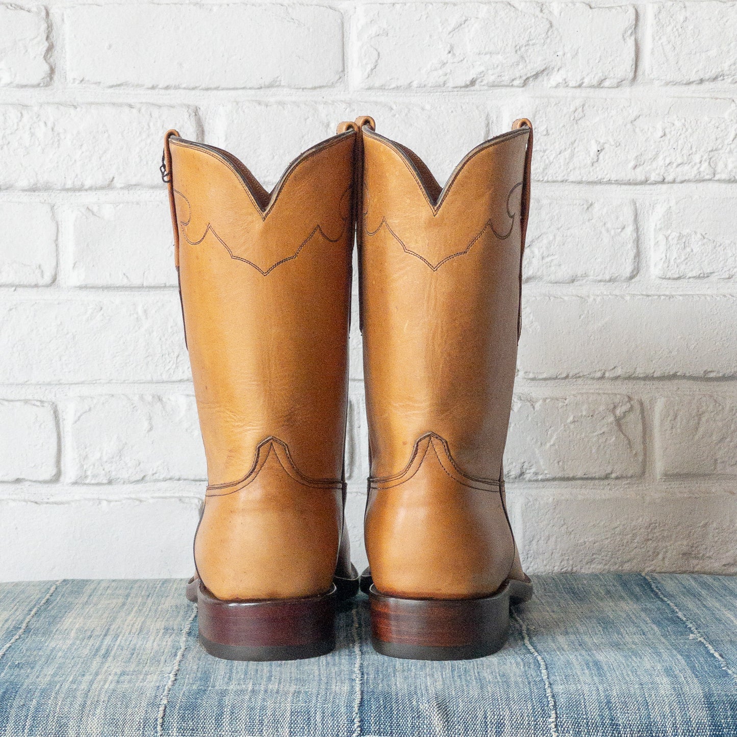 BLACK JACK BASIC ROPER BOOTS RANCH HAND HONEY