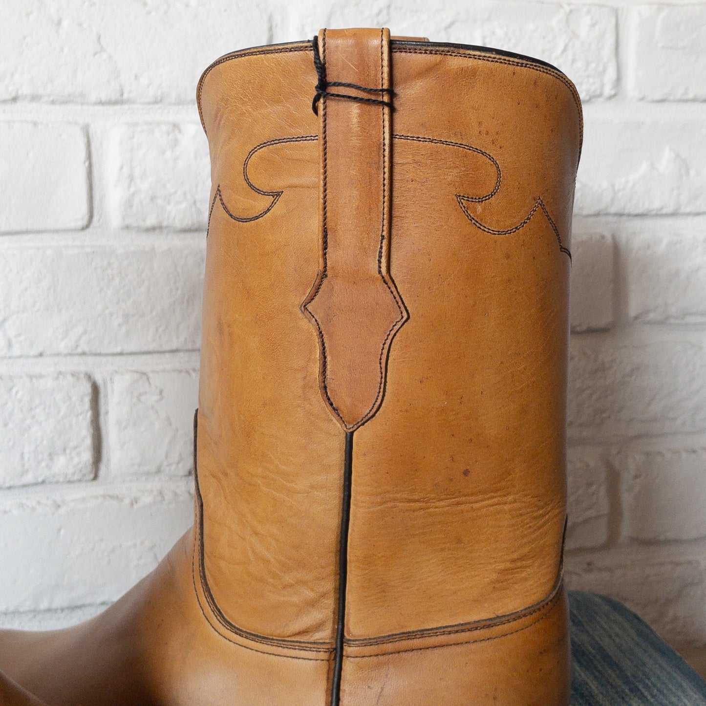 BLACK JACK BASIC ROPER BOOTS RANCH HAND HONEY