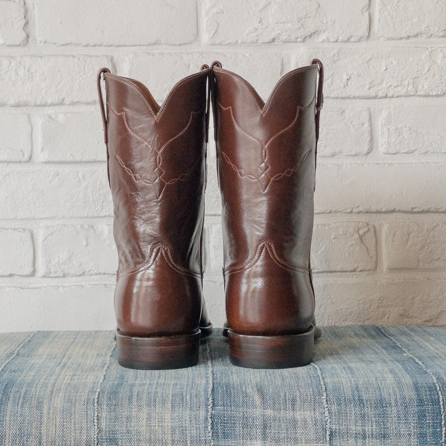 BLACK JACK BASIC ROPER BOOTS GOAT BROWN