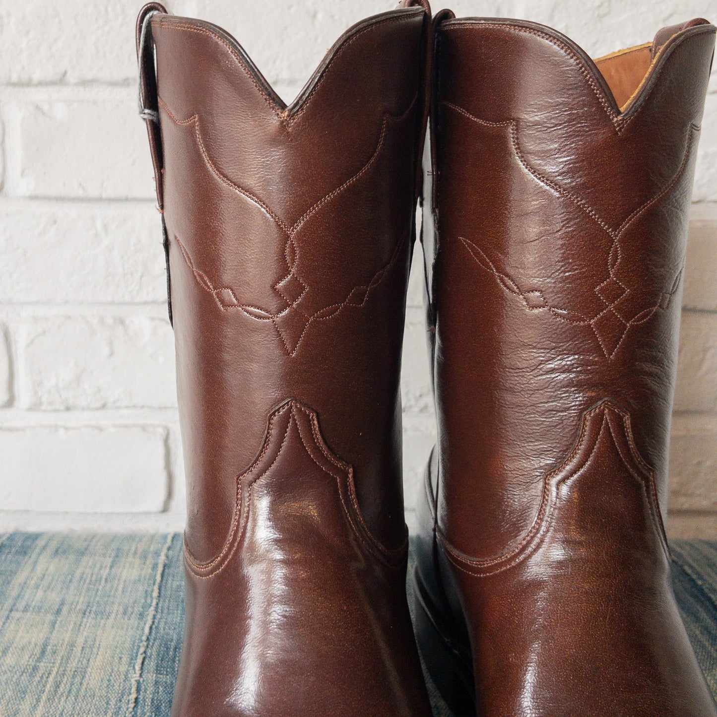 BLACK JACK BASIC ROPER BOOTS GOAT BROWN