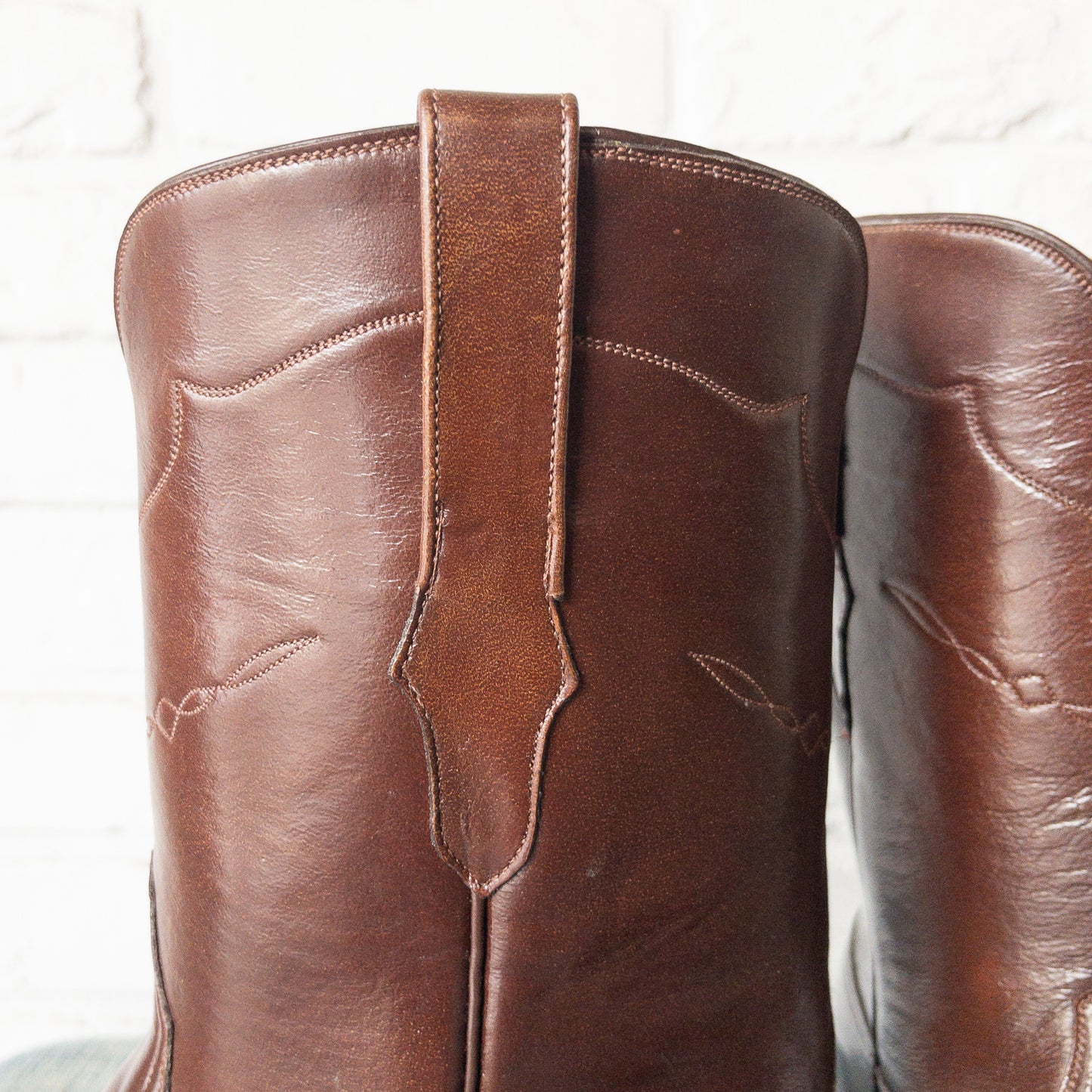 BLACK JACK BASIC ROPER BOOTS GOAT BROWN