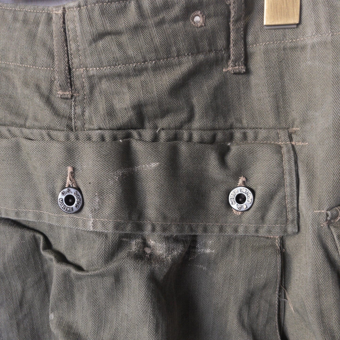 USMC P-44 HBT UTILITY TROUSERS VINTAGE