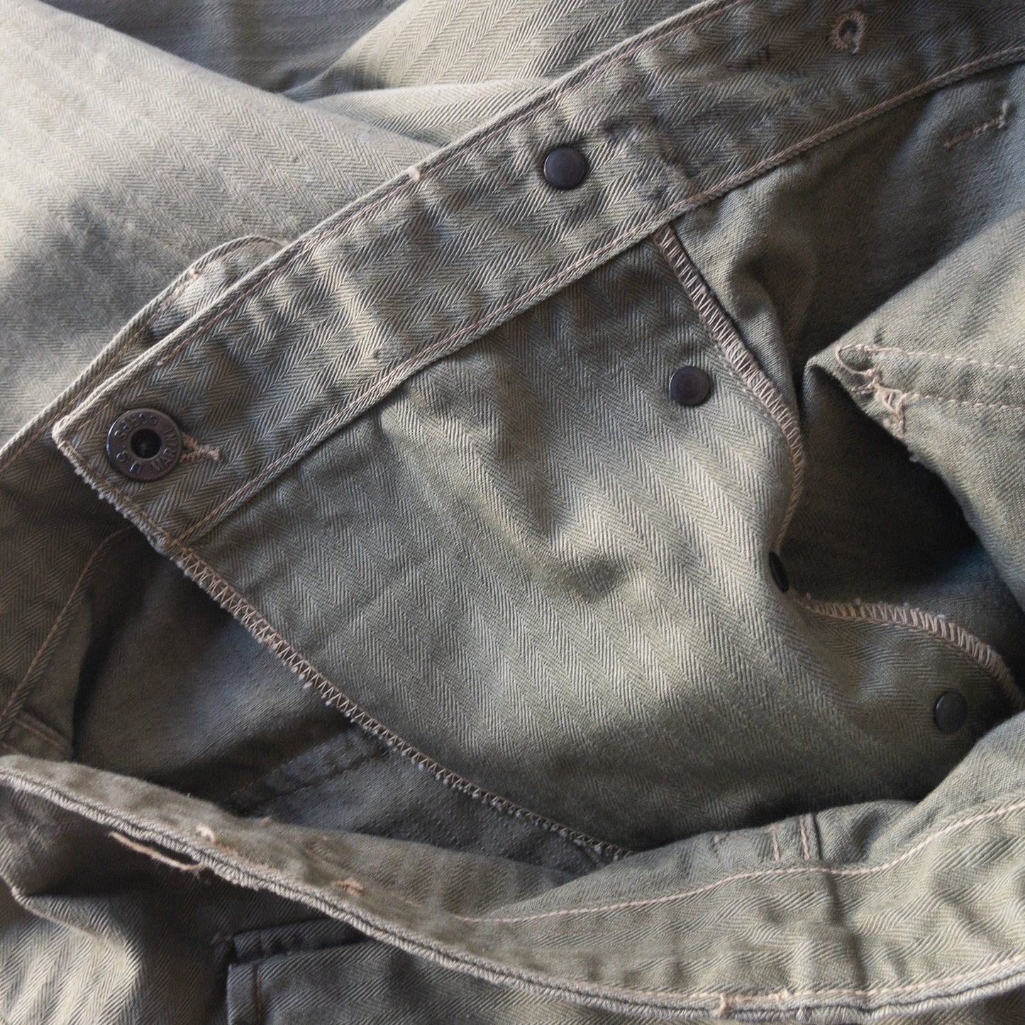 USMC P-44 HBT UTILITY TROUSERS VINTAGE
