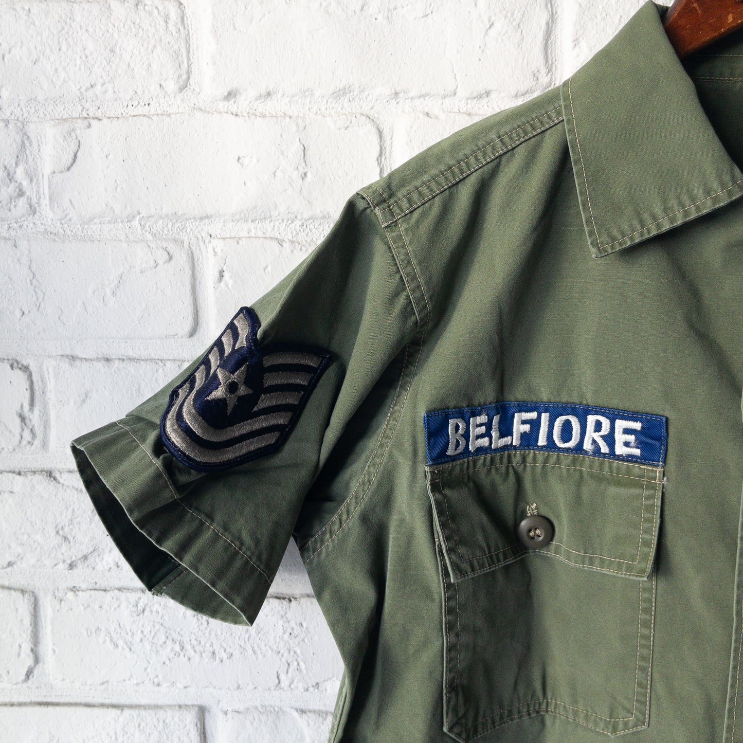 1961 VIETNAM U.S.AIR FORCE UTILITY SHIRTS POPLIN VINTAGE
