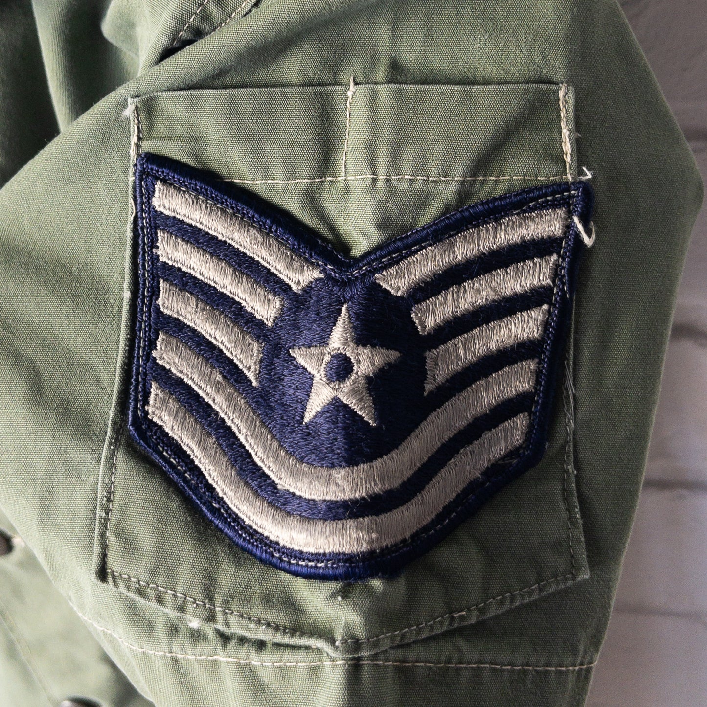 1961 VIETNAM U.S.AIR FORCE UTILITY SHIRTS POPLIN VINTAGE