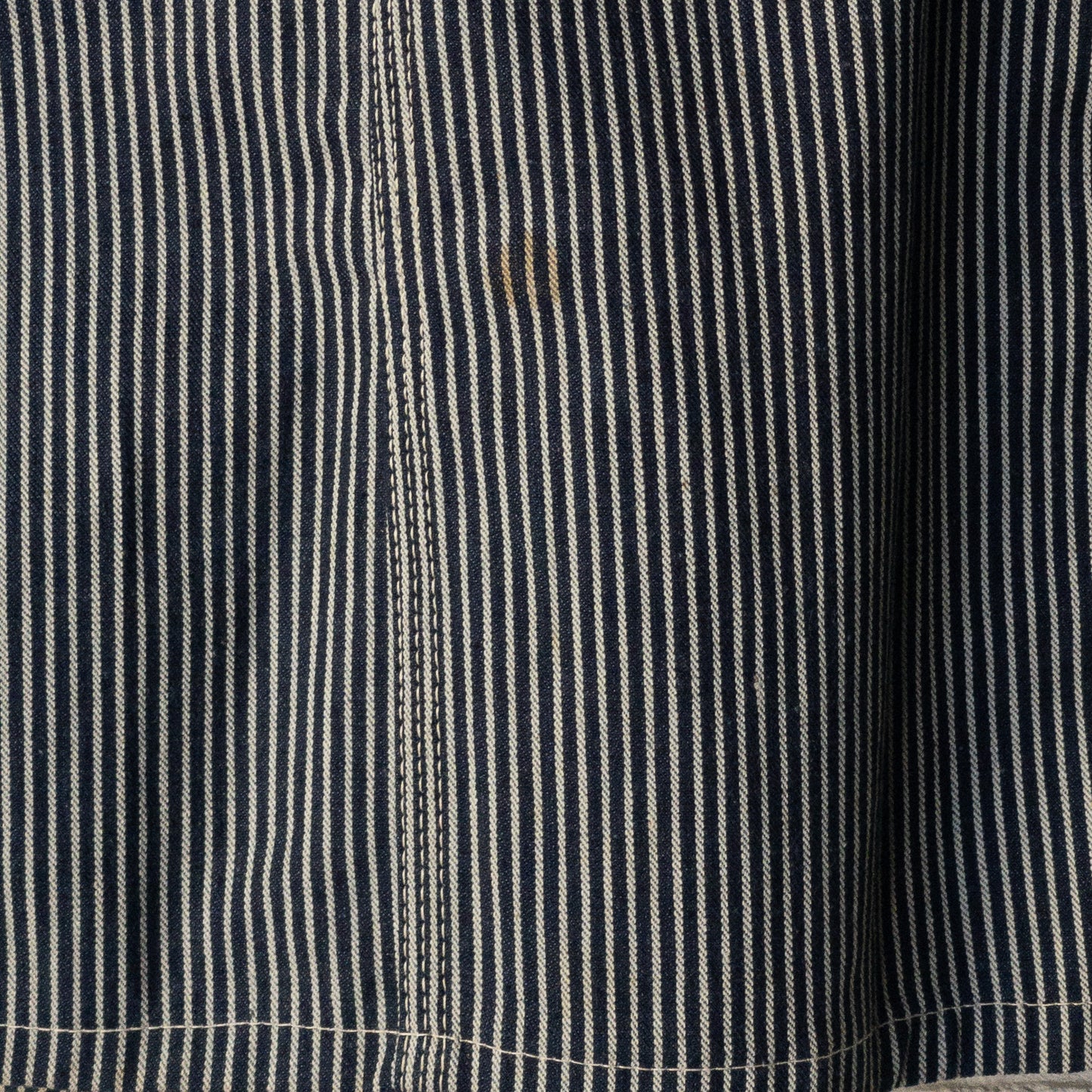 DEAD STOCK 1940's Lee 98-J HICKORY-STRIPED COVERALL with EMBROIDERY