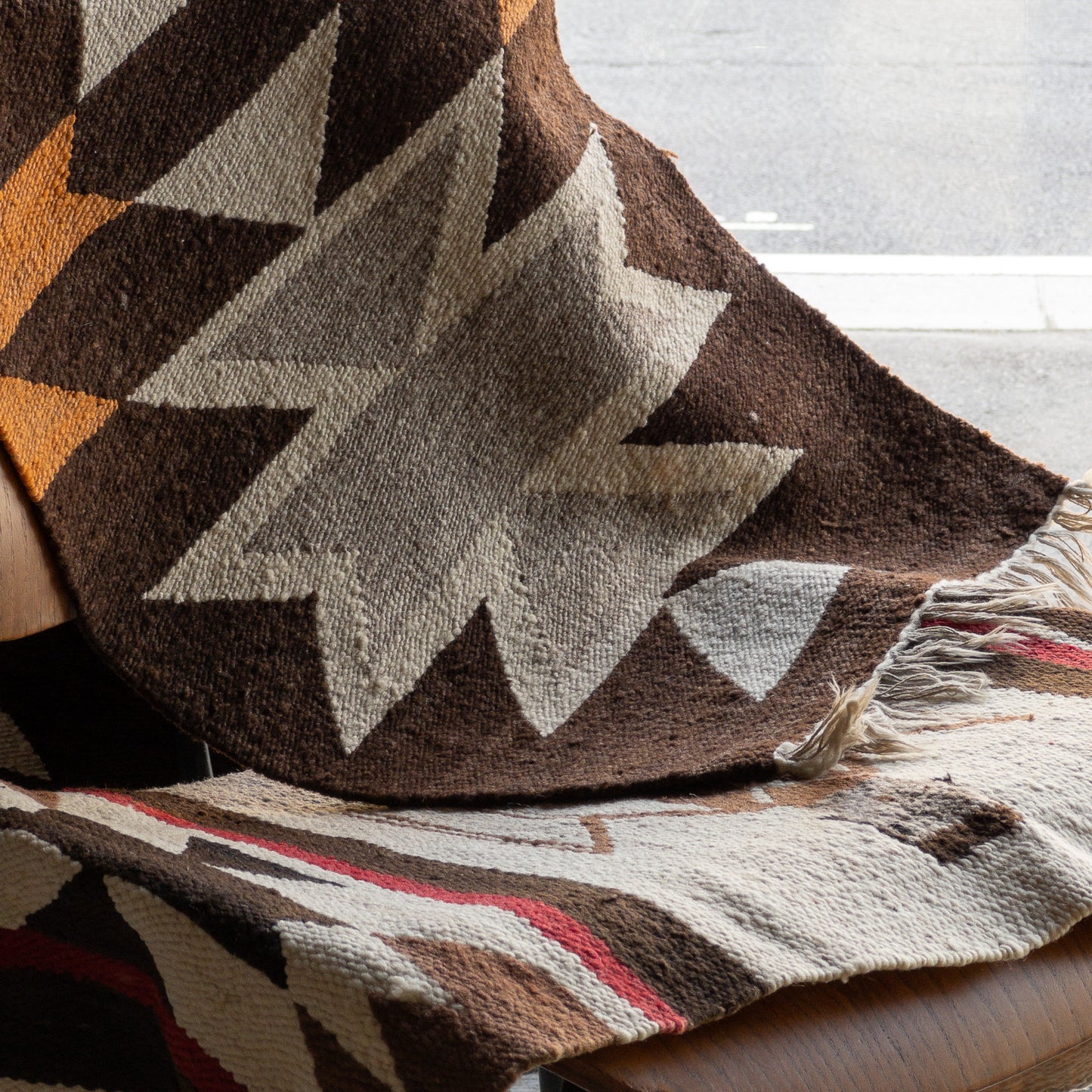 NAVAJO RIO GRANDE RUG VINTAGE 1940'S