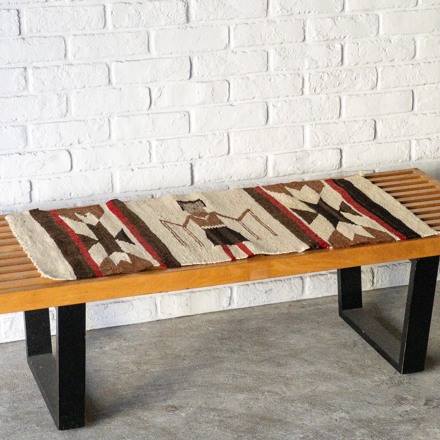 NAVAJO YEI RUG VINTAGE 1940'S