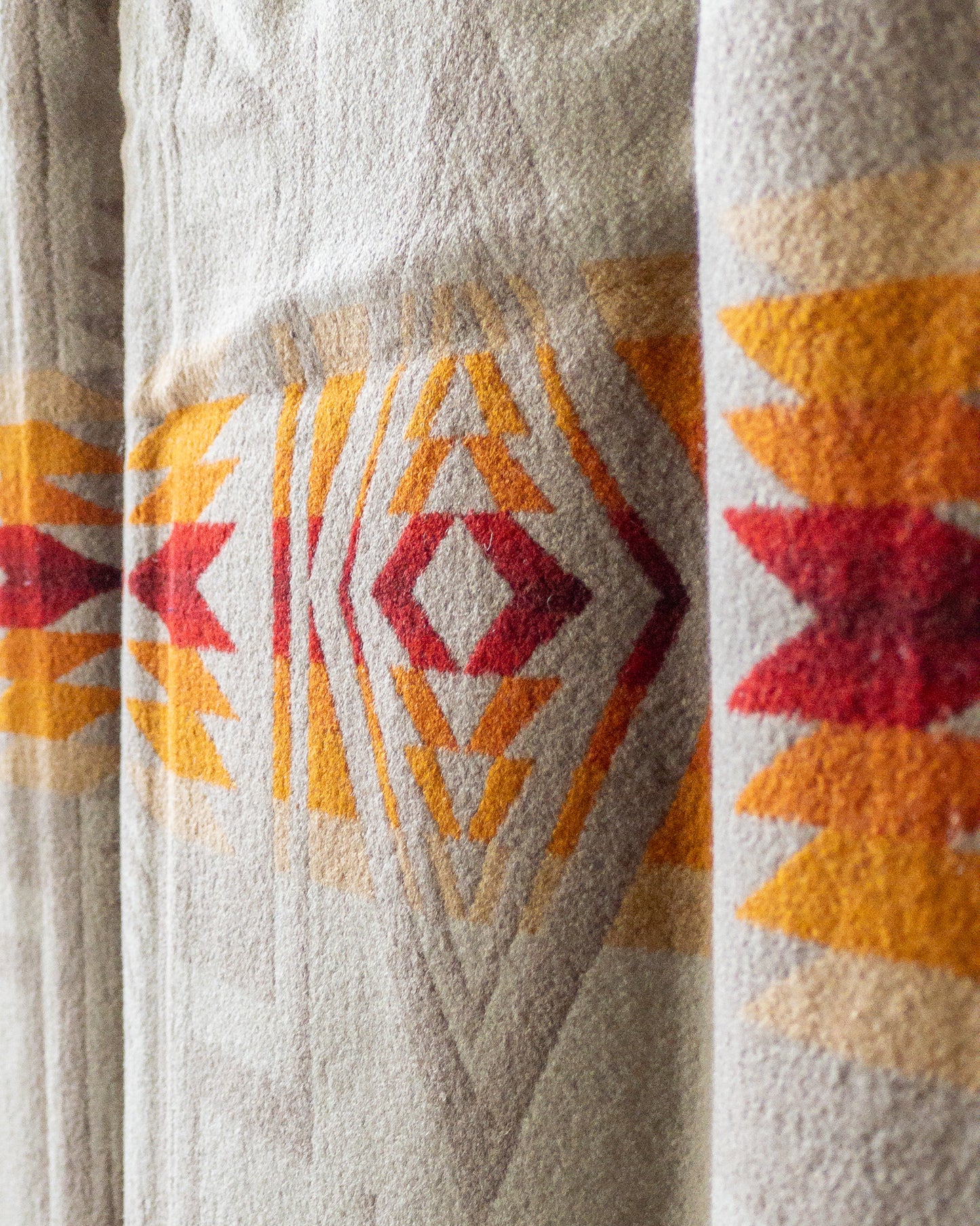 PENDLETON HARDING PATTERN WOOL BLANKET 1940'S VINTAGE