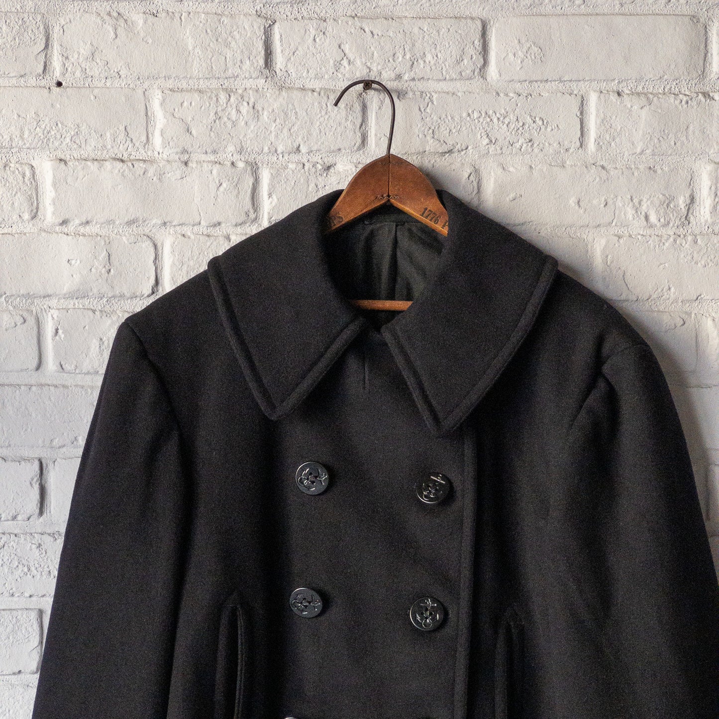 US NAVY P-COAT 1940'S VINTAGE(40)