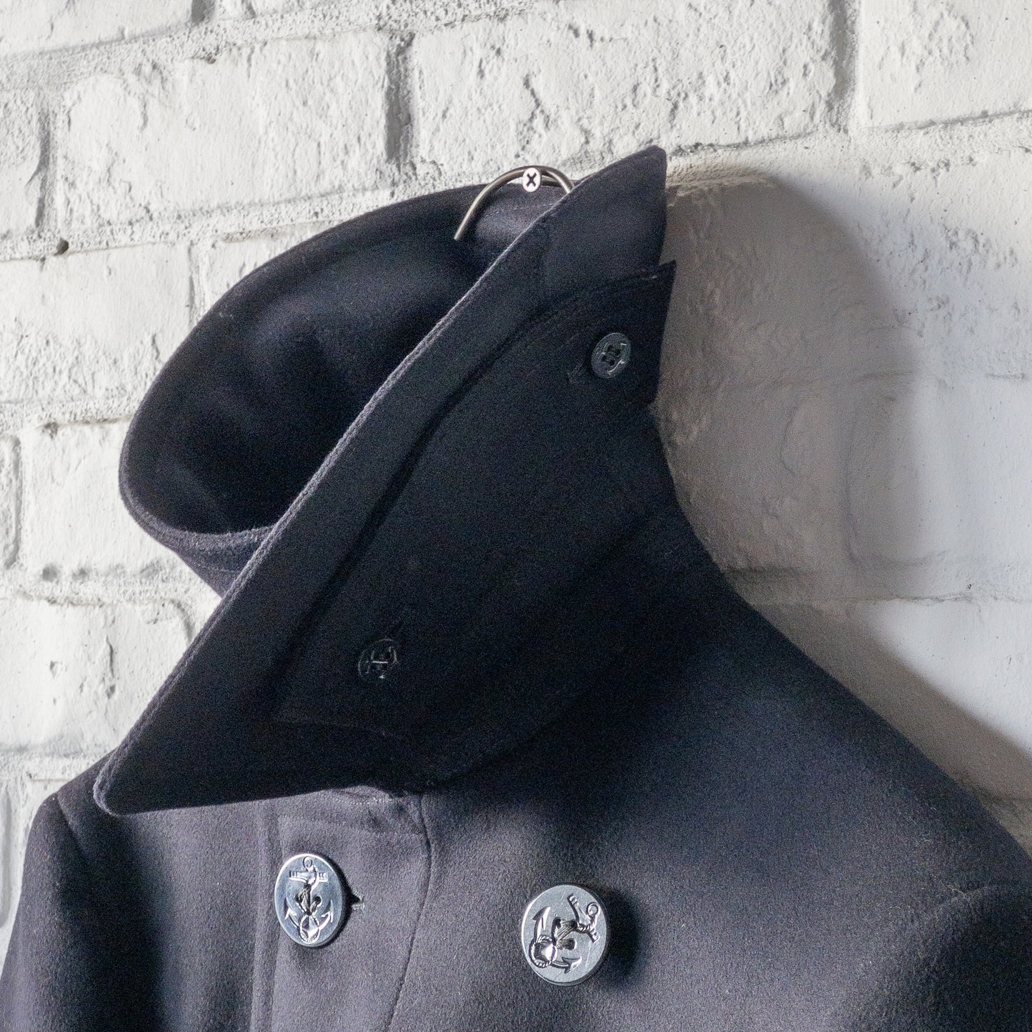 WWⅡ U.S. NAVY P-COAT 1940'S DEAD STOCK(34)