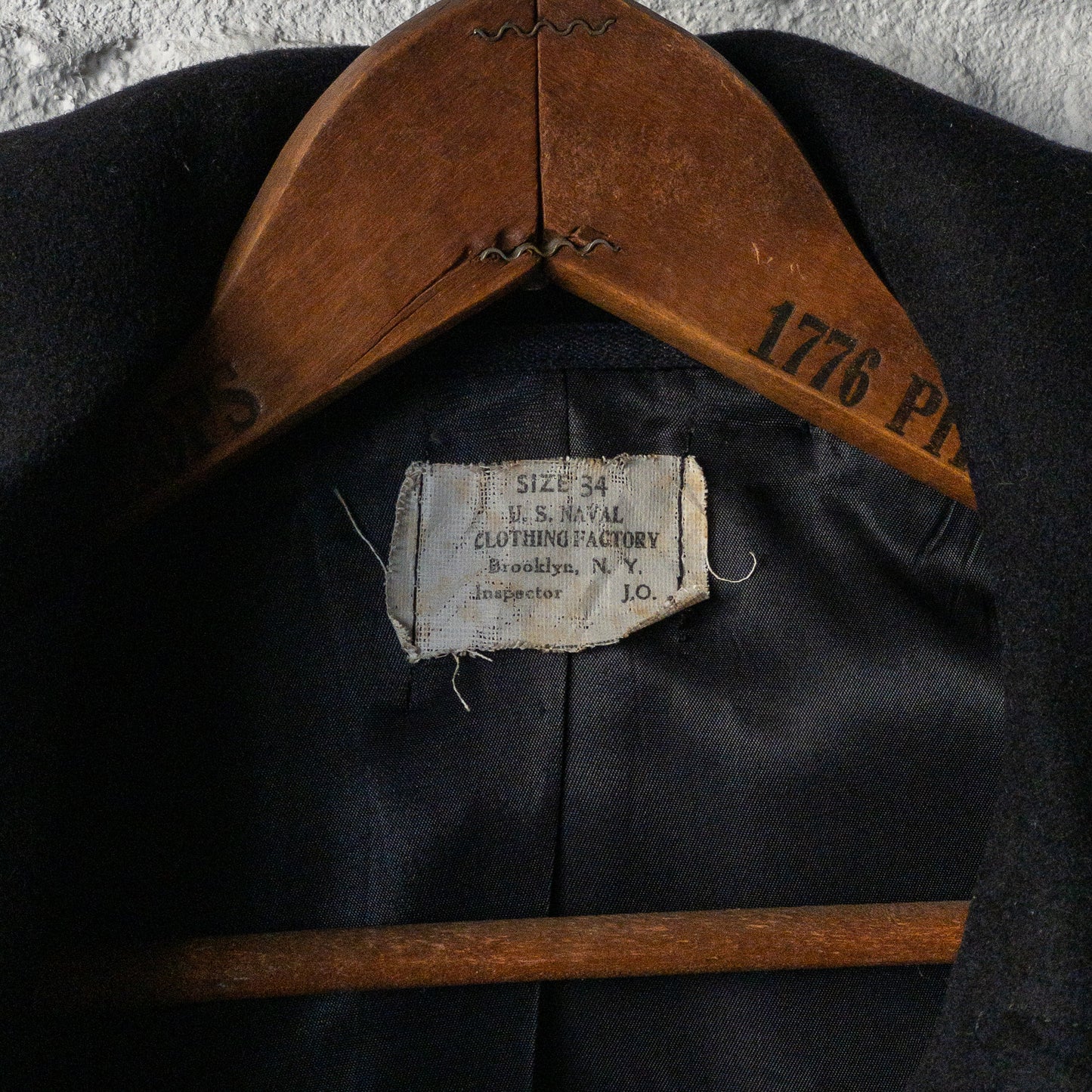WWⅡ U.S. NAVY P-COAT 1940'S DEAD STOCK(34)