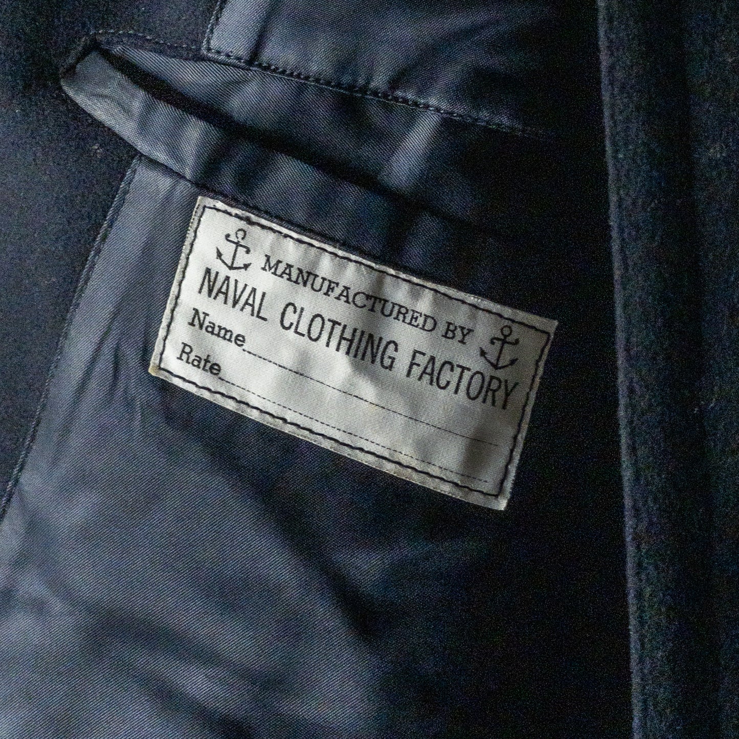 WWⅡ U.S. NAVY P-COAT 1940'S DEAD STOCK(34)