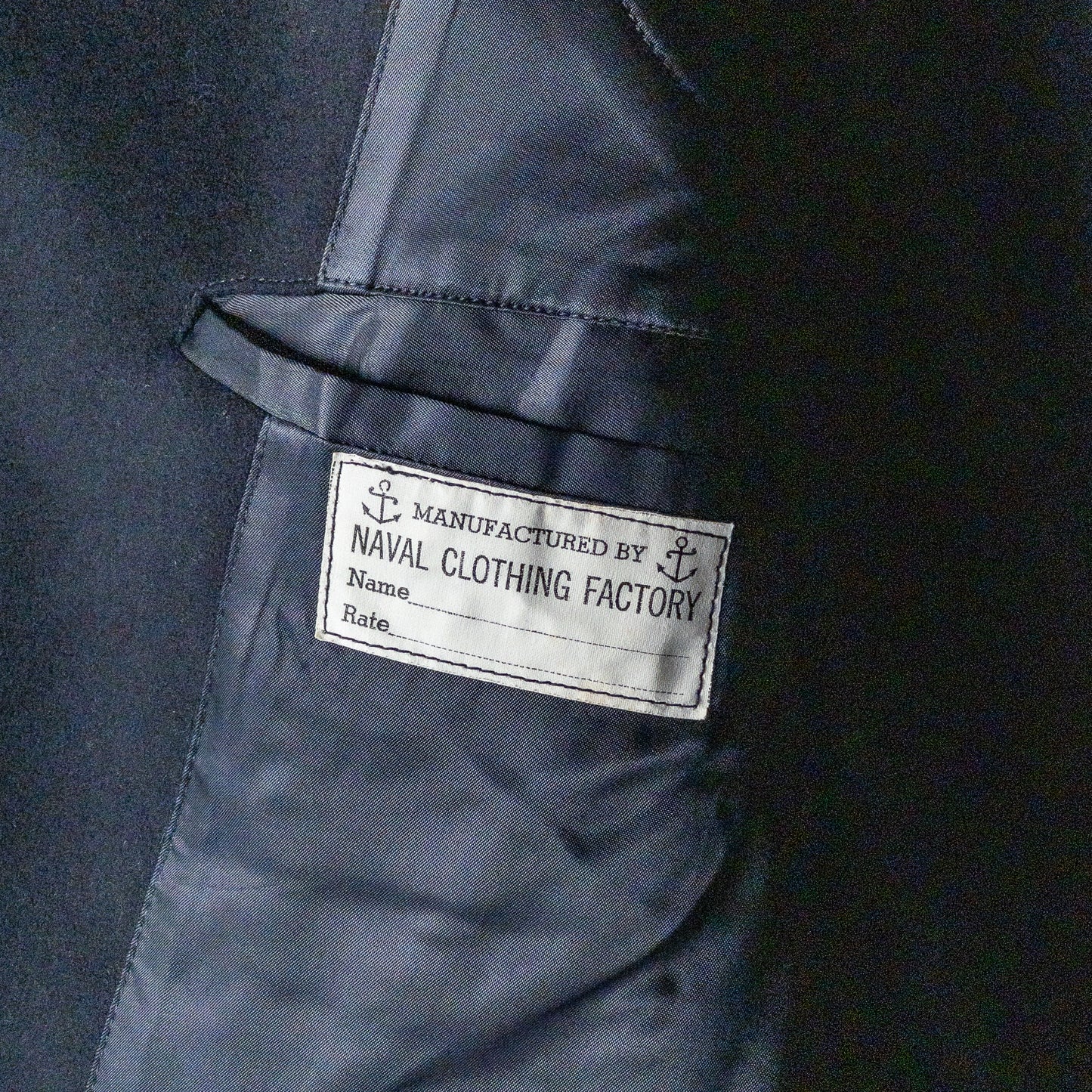 WWⅡ U.S. NAVY P-COAT 1940'S DEAD STOCK(34)
