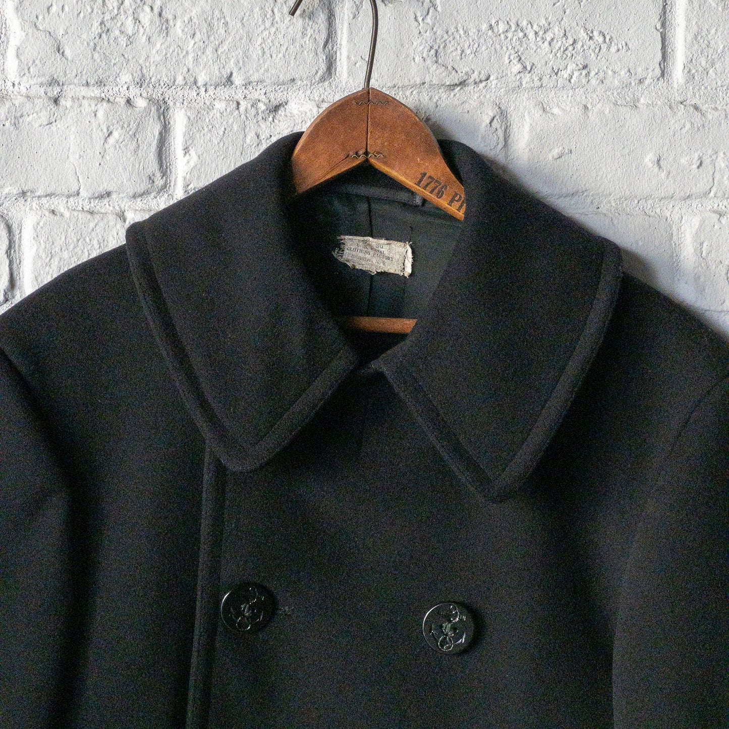 WWⅡ U.S. NAVY P-COAT 1940'S DEAD STOCK(36)