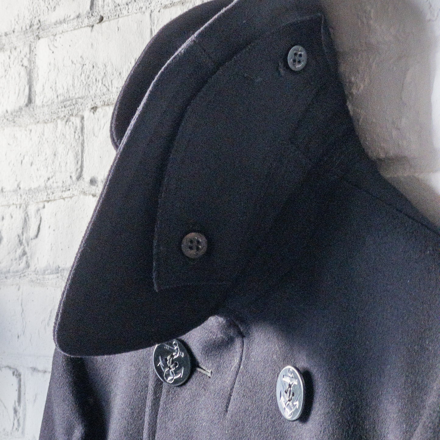WWⅡ U.S. NAVY P-COAT 1940'S DEAD STOCK(36)