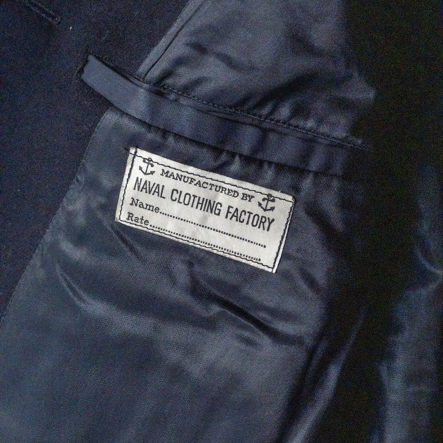 WWⅡ U.S. NAVY P-COAT 1940'S DEAD STOCK(36)