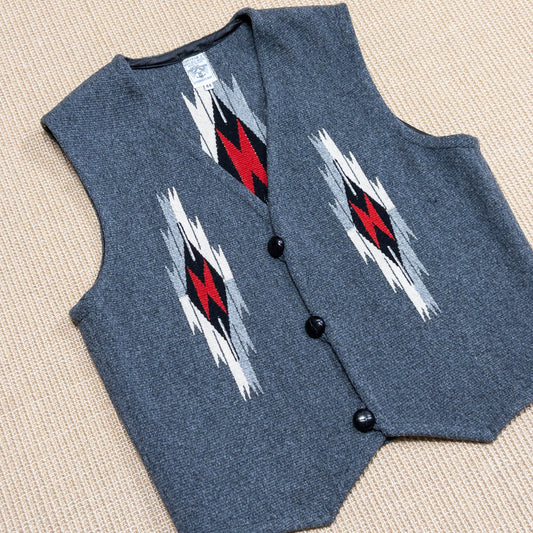 ORTEGA’S CHIMAYO VEST DARK GRAY (44)