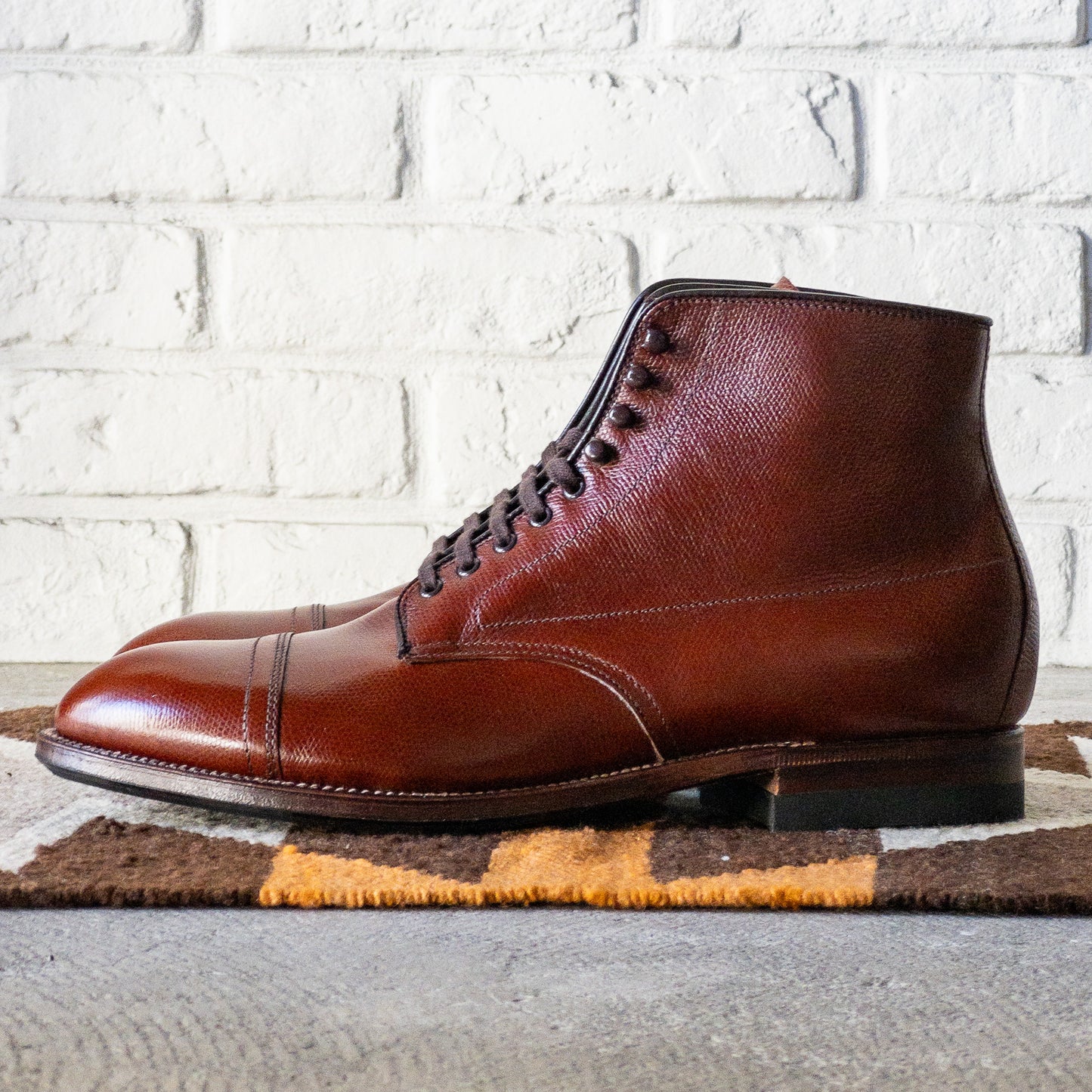 ANATOMICA by ALDEN CAP-TOE BOOTS M4806