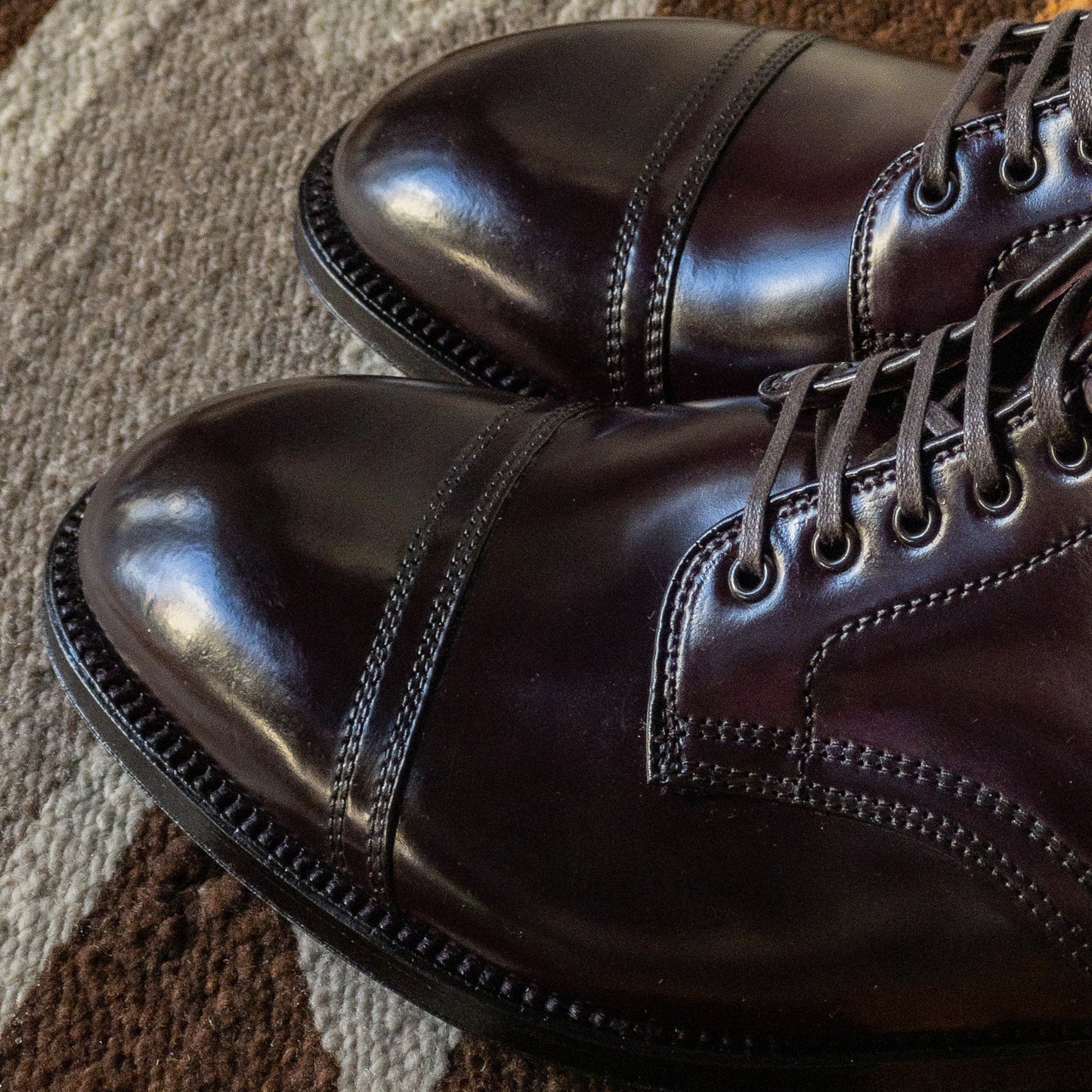 ANATOMICA by ALDEN CAP-TOE BOOTS 1128