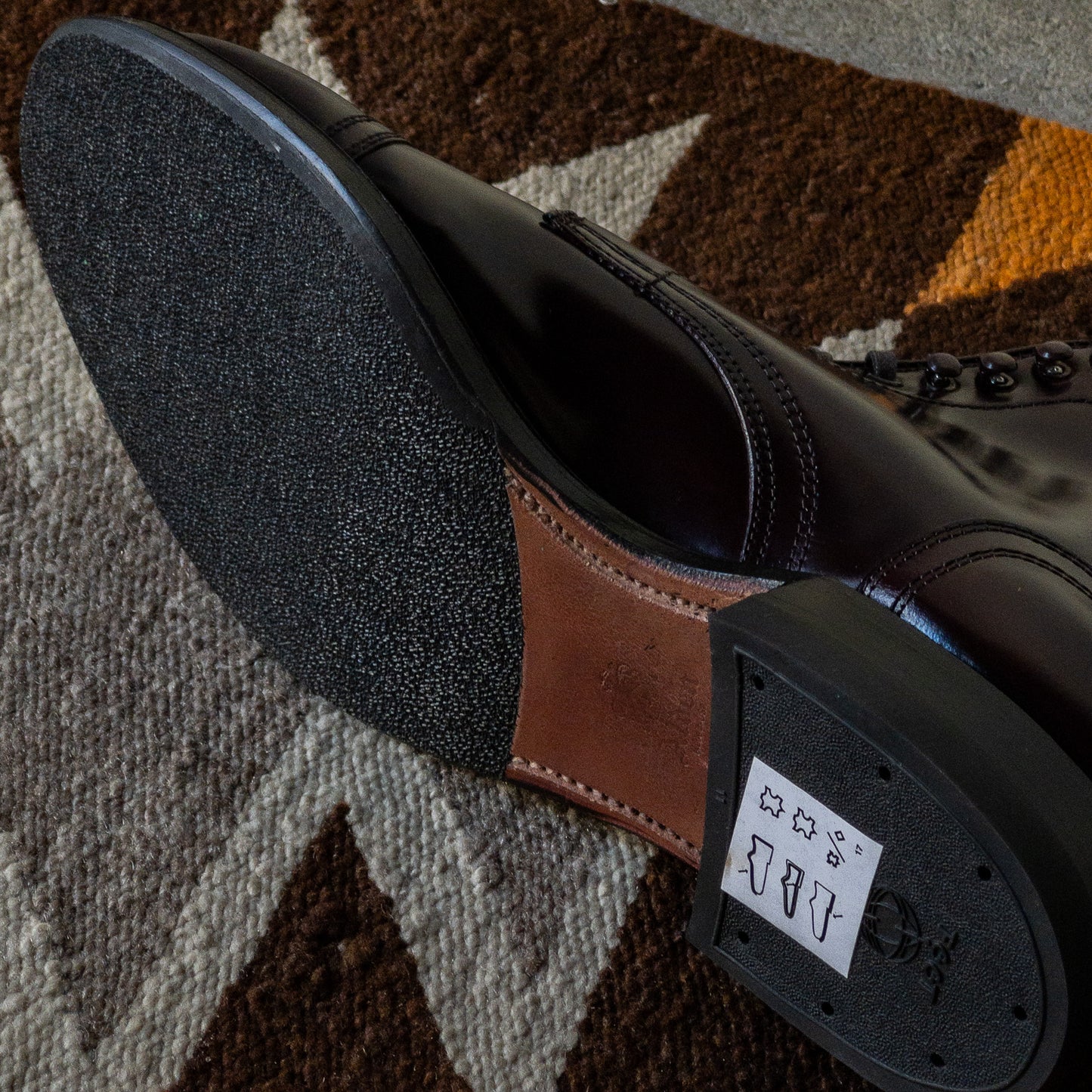 ANATOMICA by ALDEN CAP-TOE BOOTS 1128