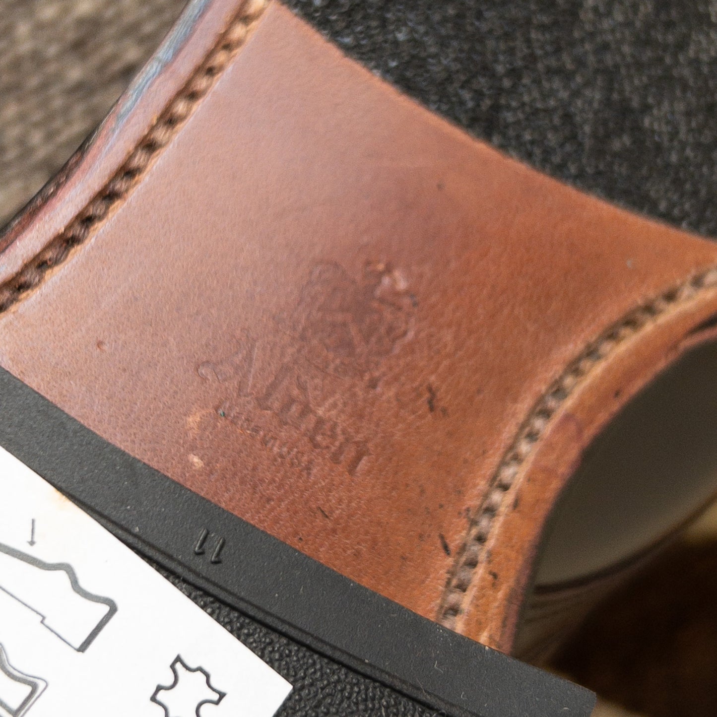 ANATOMICA by ALDEN CAP-TOE BOOTS 1128