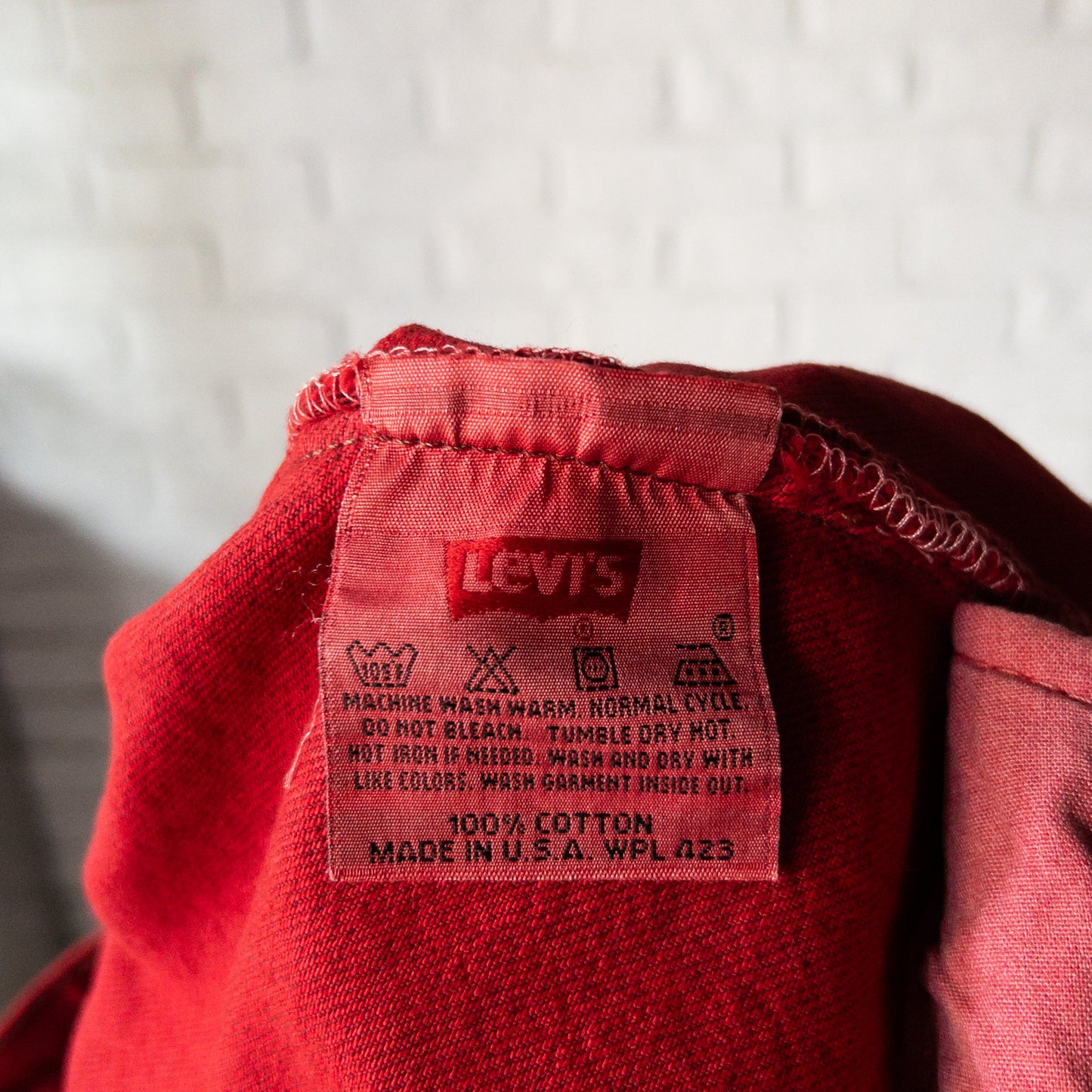 LEVI'S 501 OVERDYE COLOR DENIM 94's DEAD STOCK (W29L34)