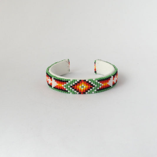 NAVAJO BEADED BRACELET by RAMON YAZEE var.7